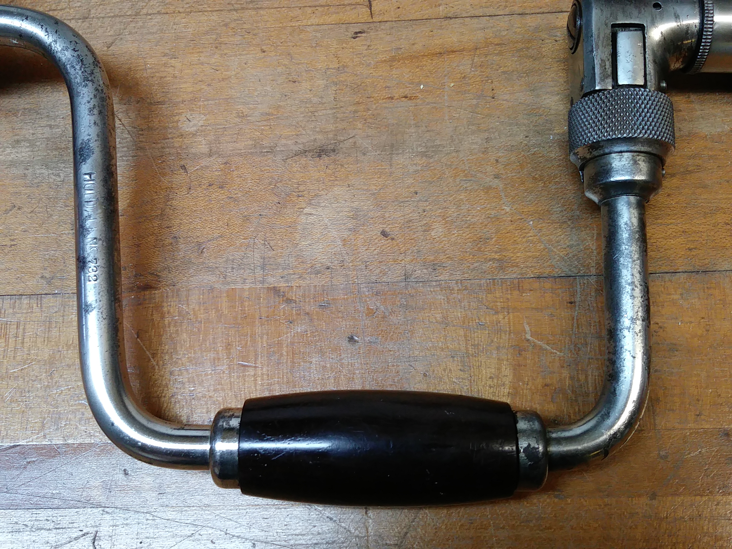 Millers Falls No. 732-10 Holdall Ratchet Auger Brace