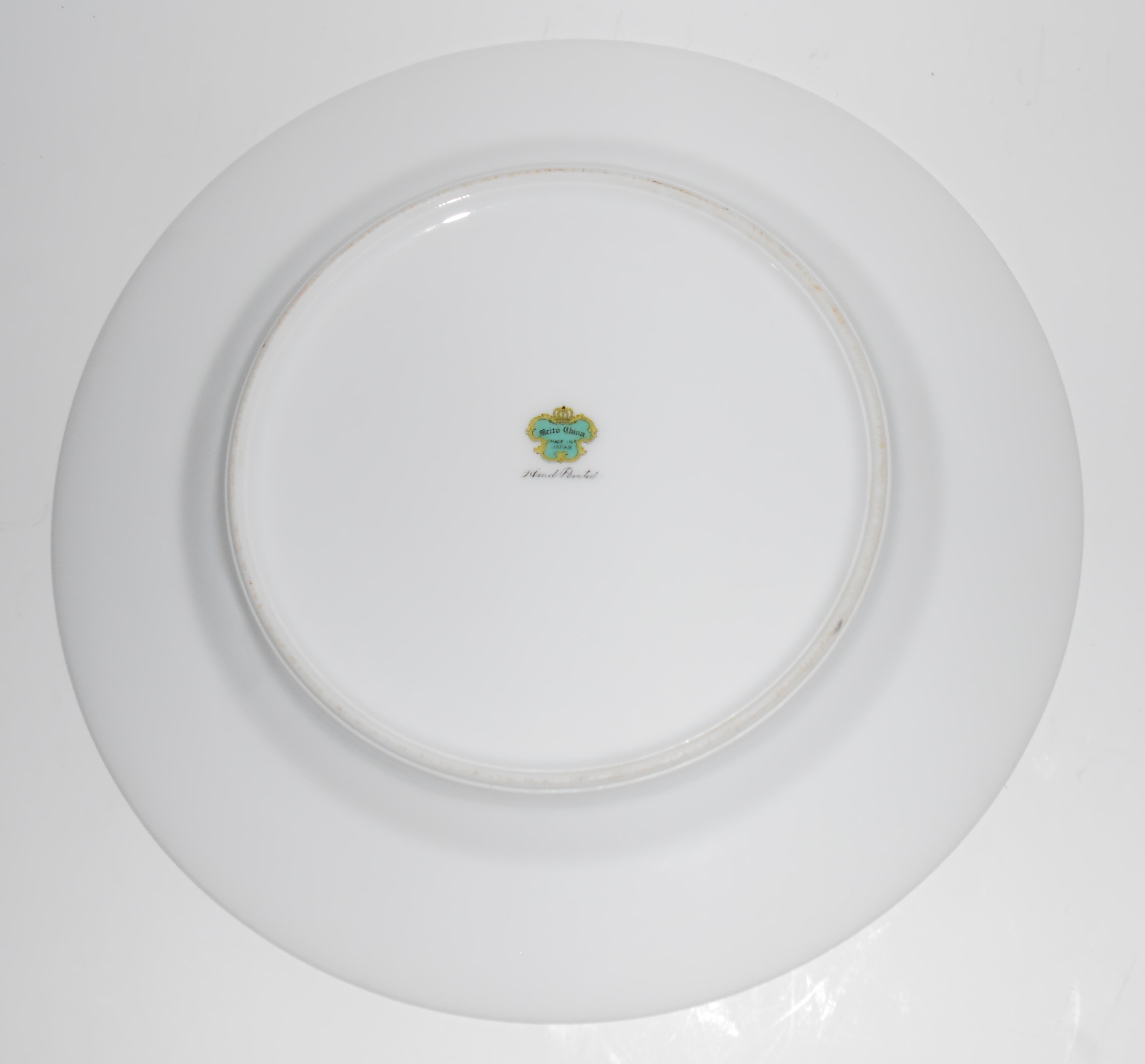 Meito China Porcelain Japan N1055A Dinner Plate