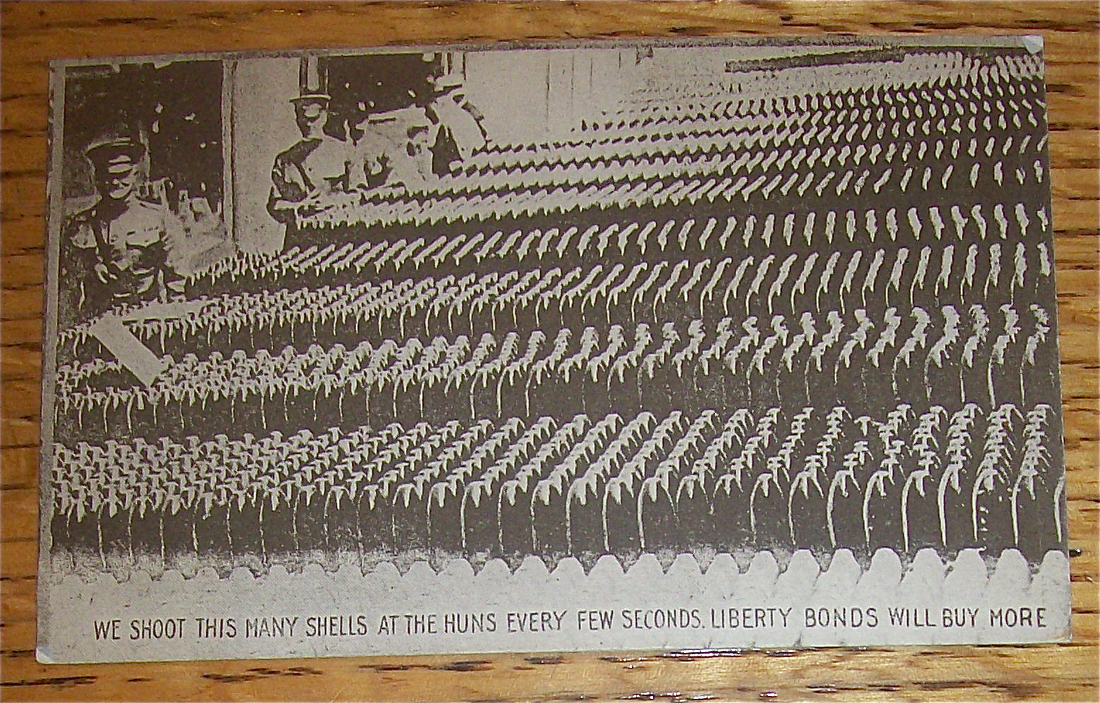 Bolster The Line With Liberty Bonds Postcard
