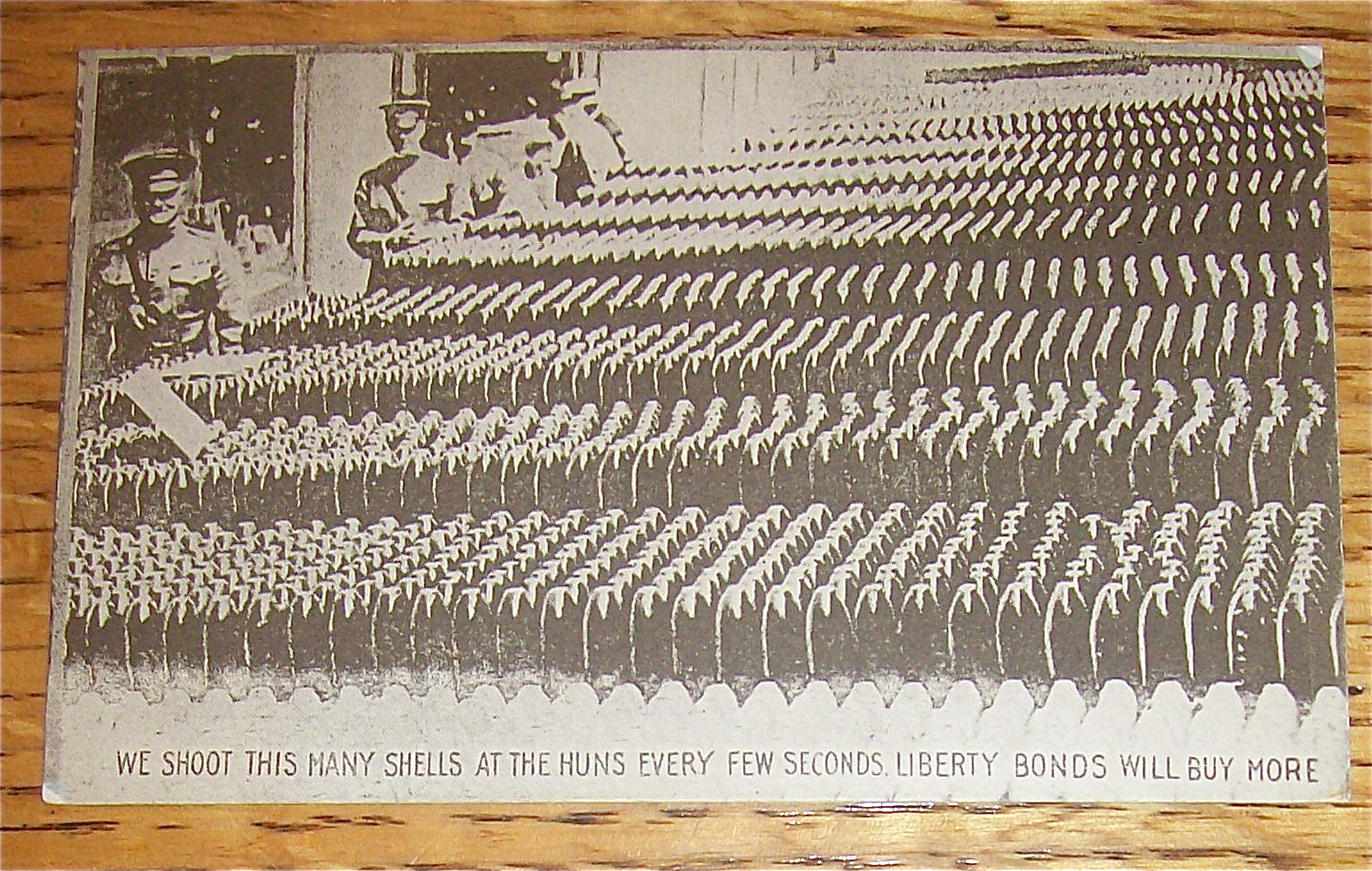Bolster The Line With Liberty Bonds Postcard