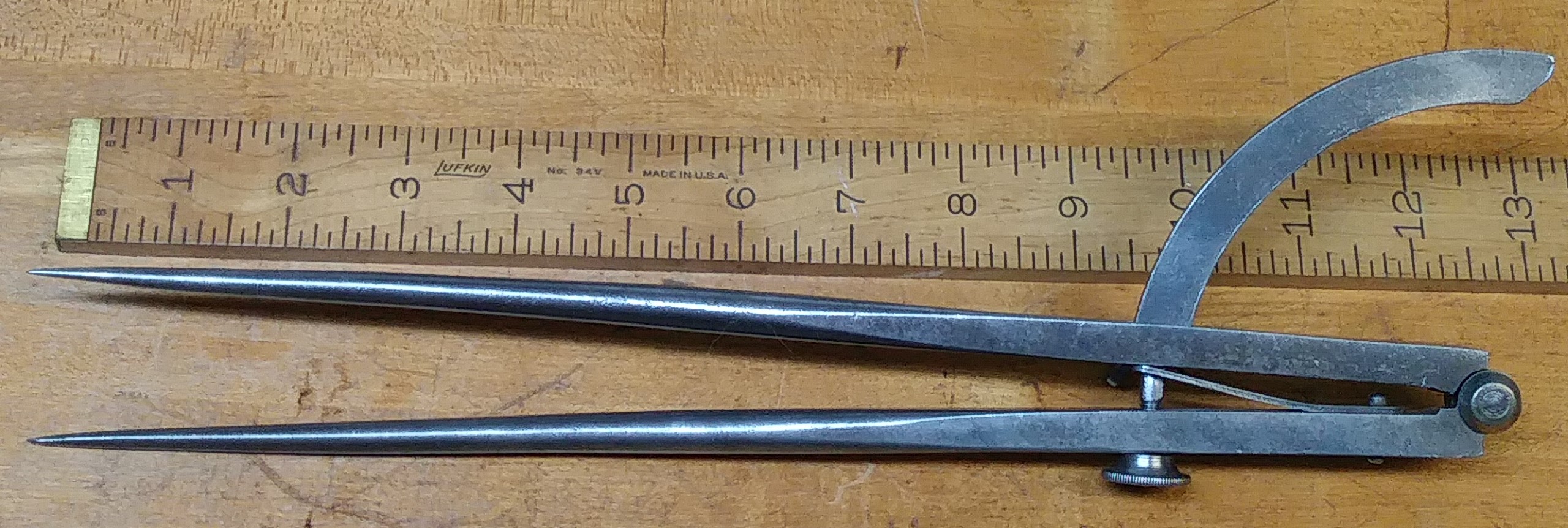 P. S. & W. CO. Adjustable Wing Divider 12 inch Peck, Stow