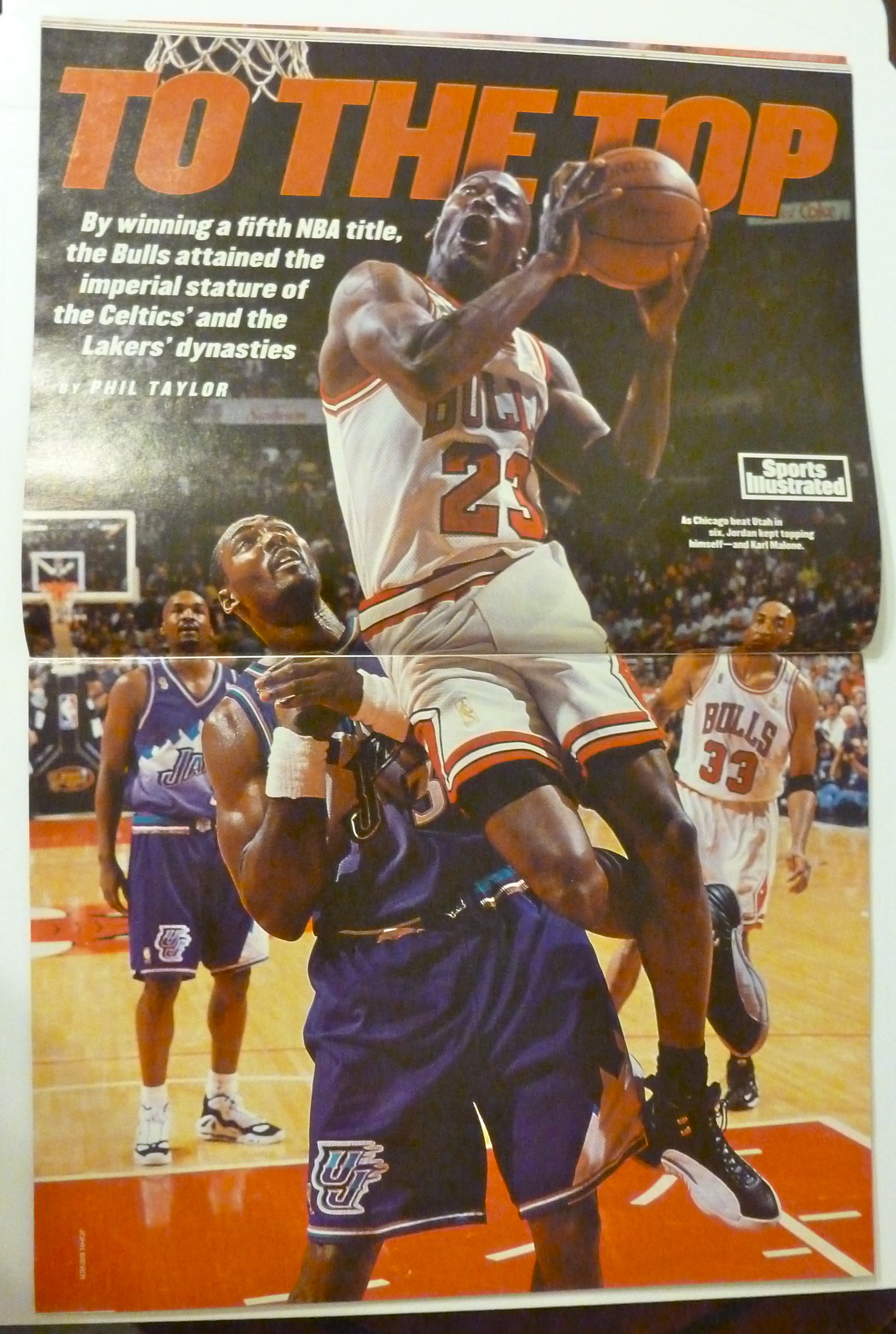 Sports Illustrated Magazine June 23, 1997 Michael J