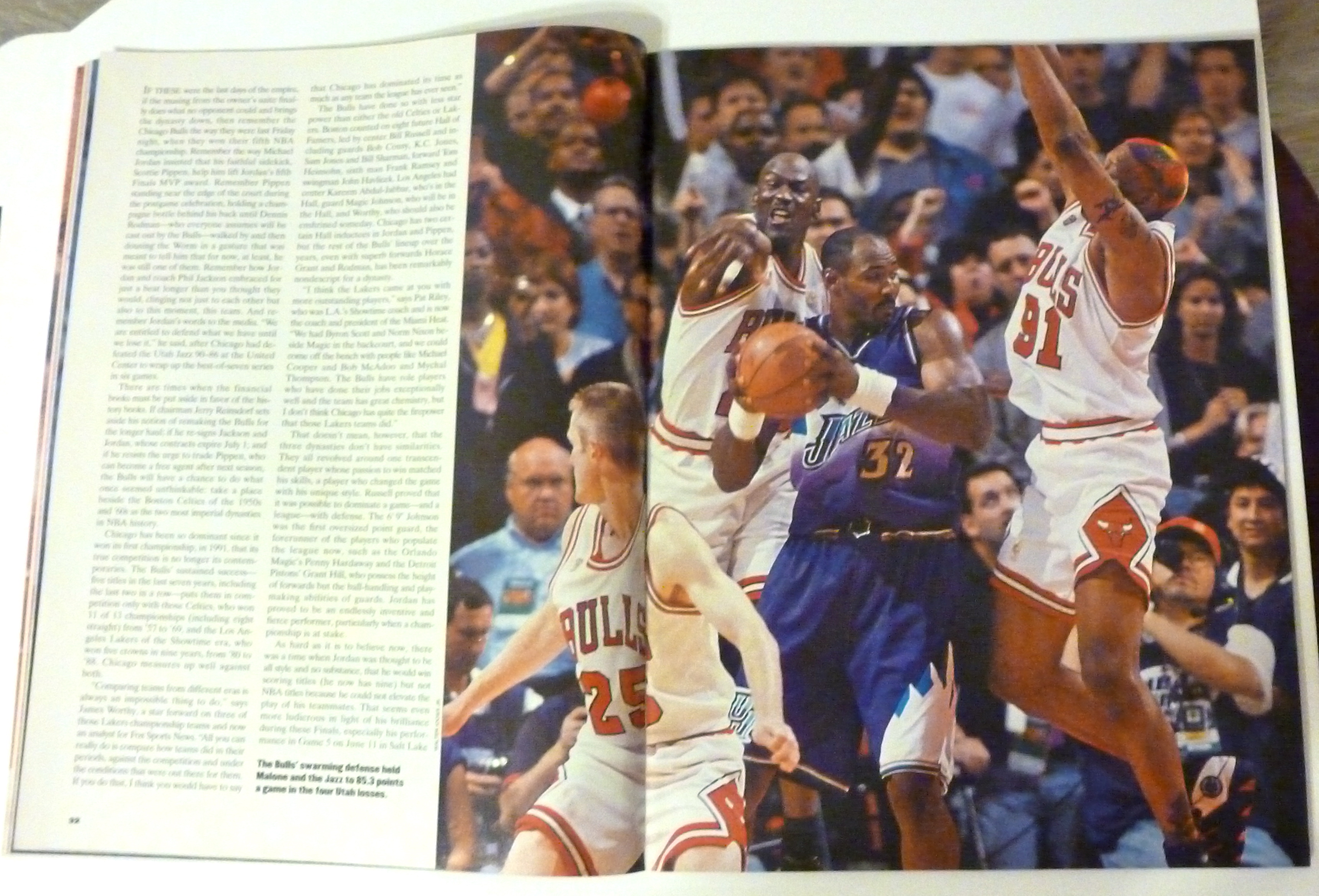 Sports Illustrated Magazine June 23, 1997 Michael J