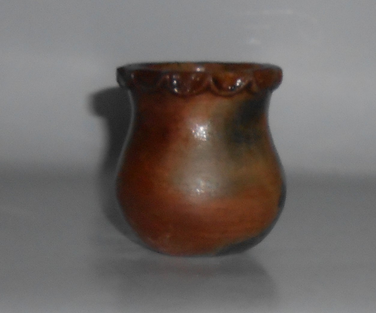 VINTAGE Navajo Pottery Small Cabinet Vase