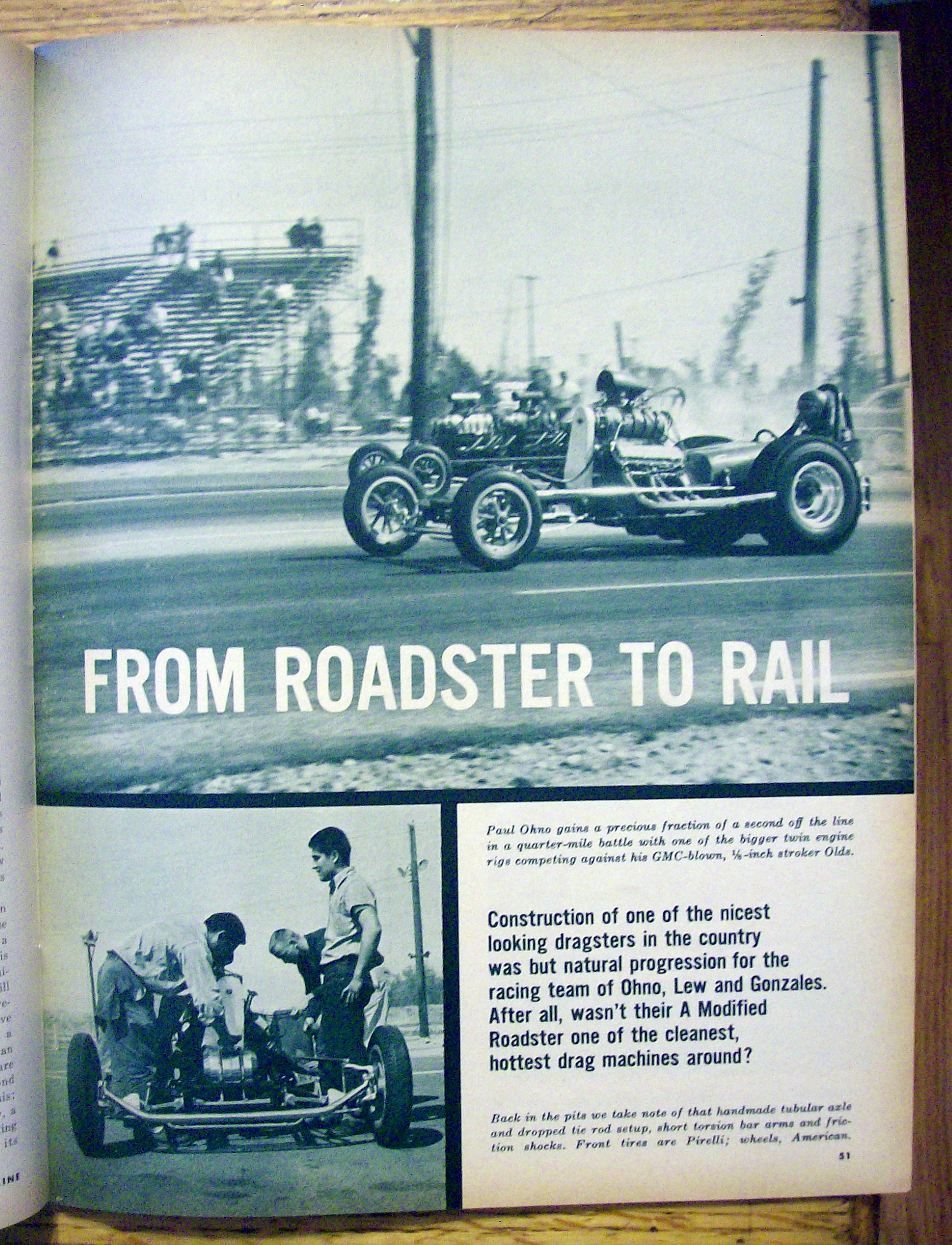 Hot Rod Magazine September 1961 Ford's New 4-Speed Box