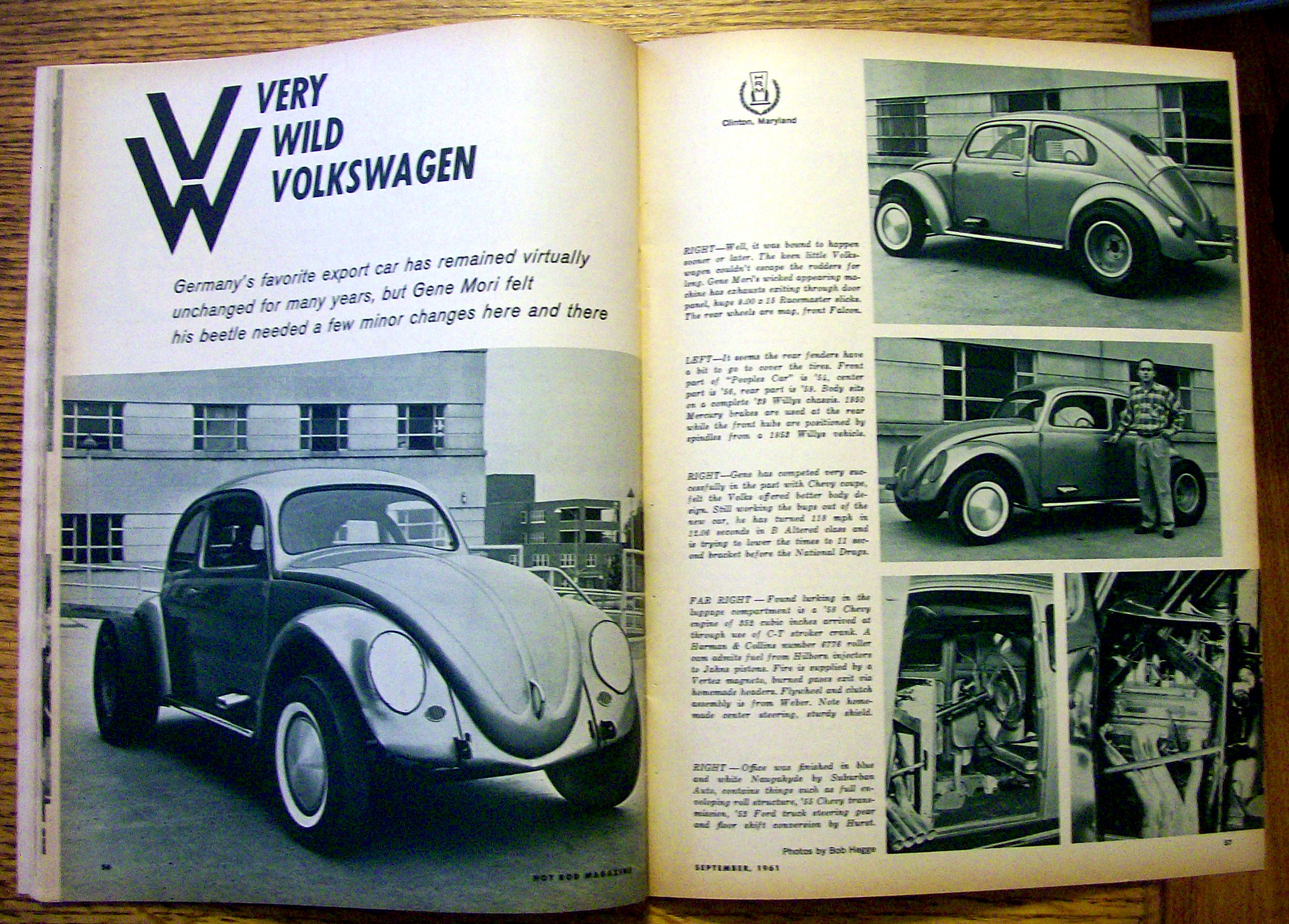 Hot Rod Magazine September 1961 Ford's New 4-Speed Box