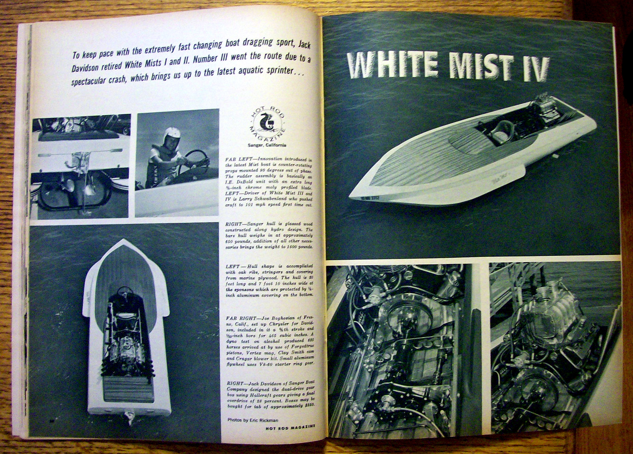 Hot Rod Magazine September 1961 Ford's New 4-Speed Box