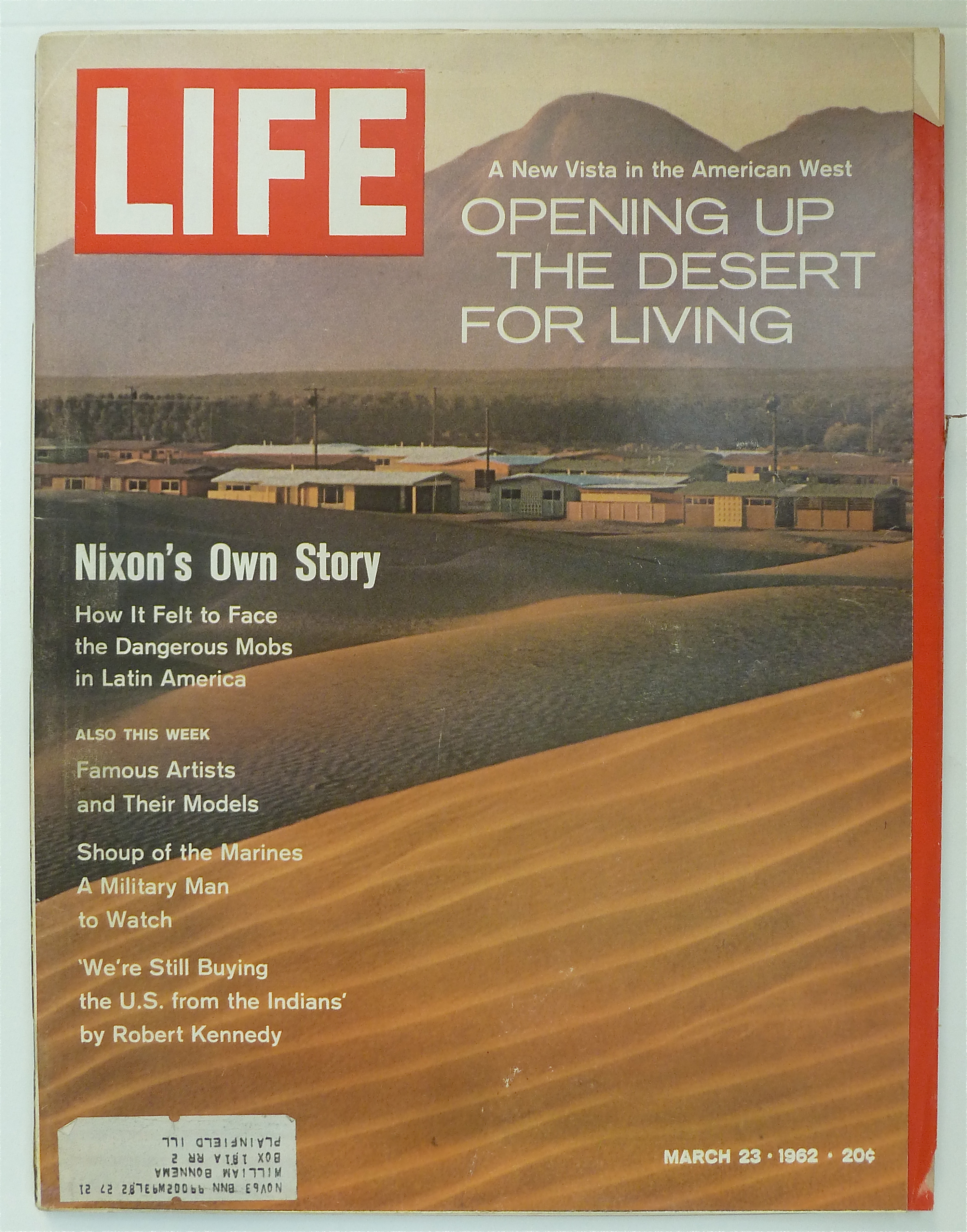 Life Magazine-March 23, 1962-The Desert For Living
