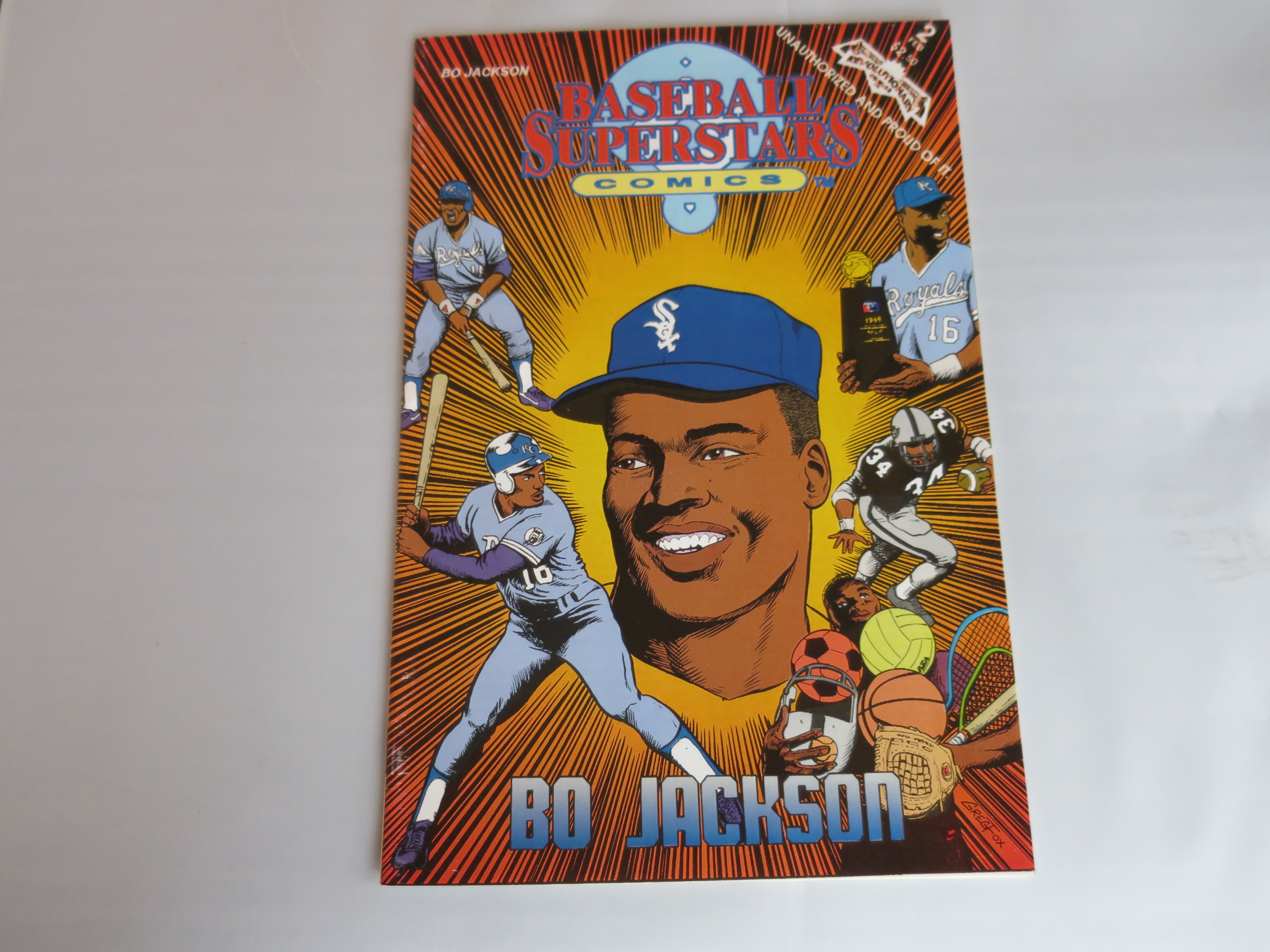 Revolutionary Baseball Super Stars Comics Bo Jackson 2
