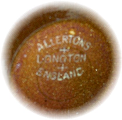 Allerton Longton England Copper Lustre Jug