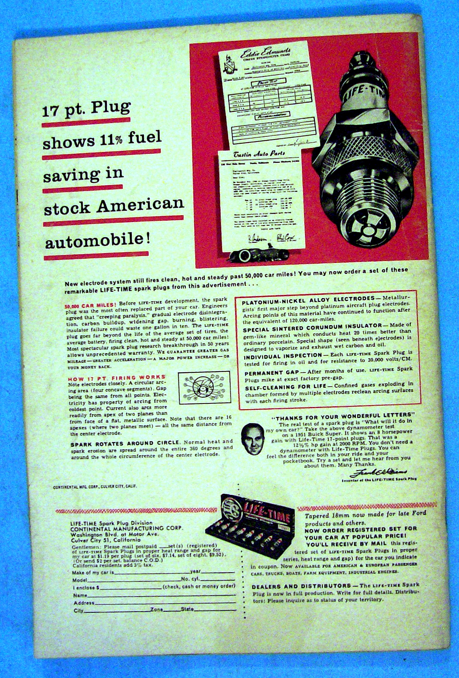 Rod & Custom March 1956 Blowing The Overheads