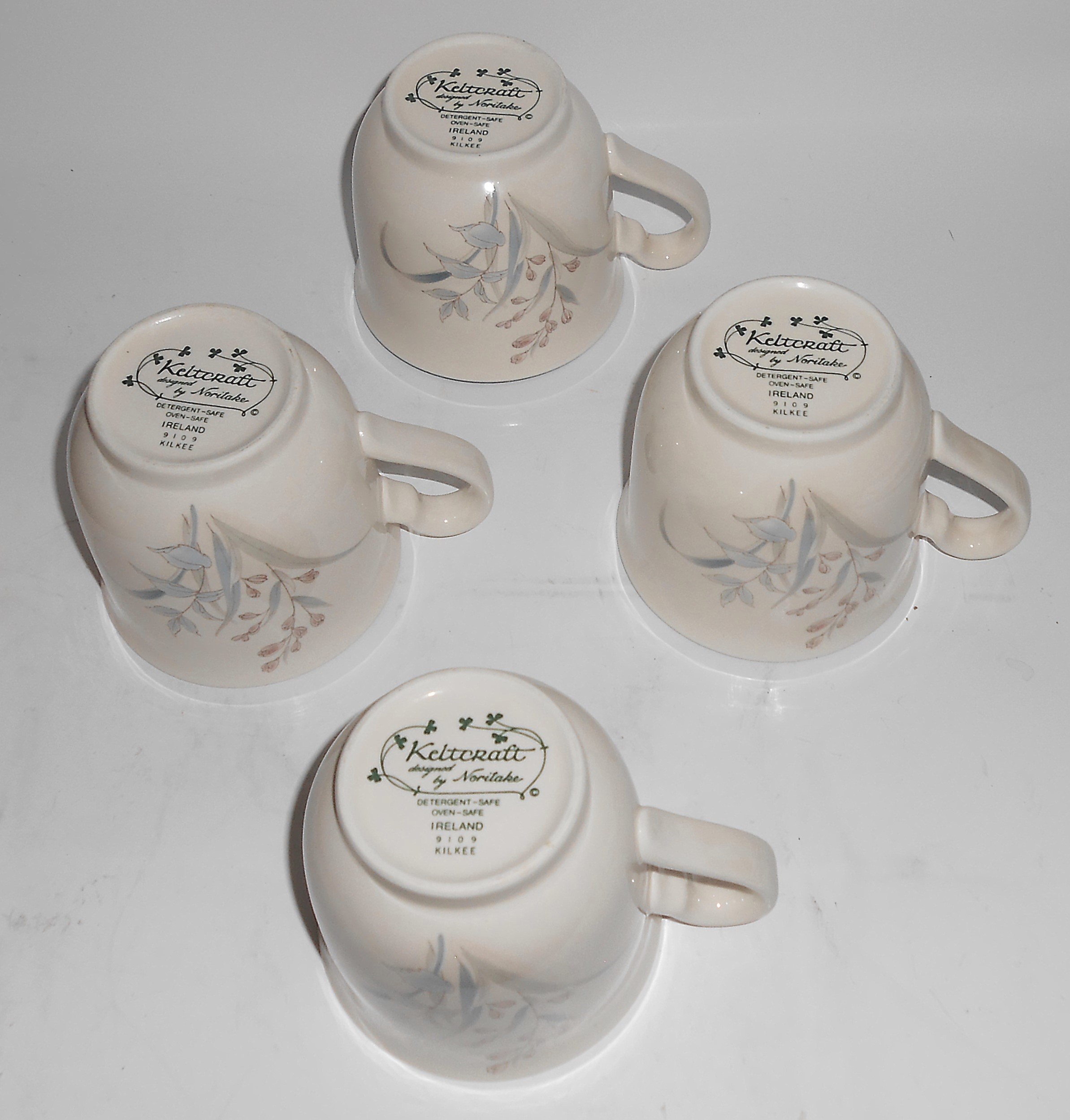 Noritake China Keltcraft Kilkee Set/4 Cups