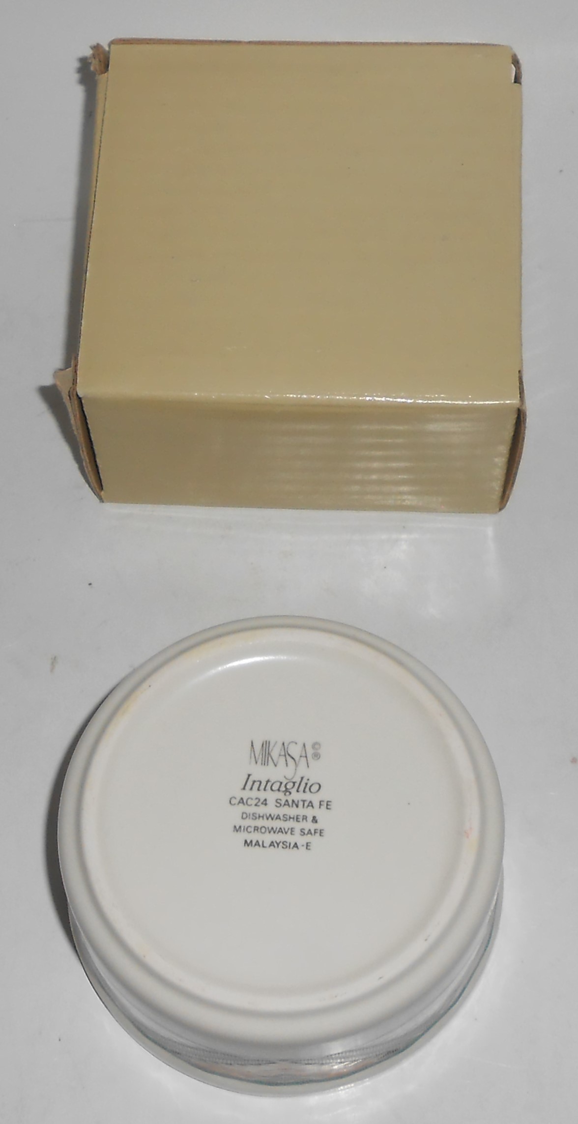 Mikasa China Santa Fe Individual Soufle Bowl w/Box