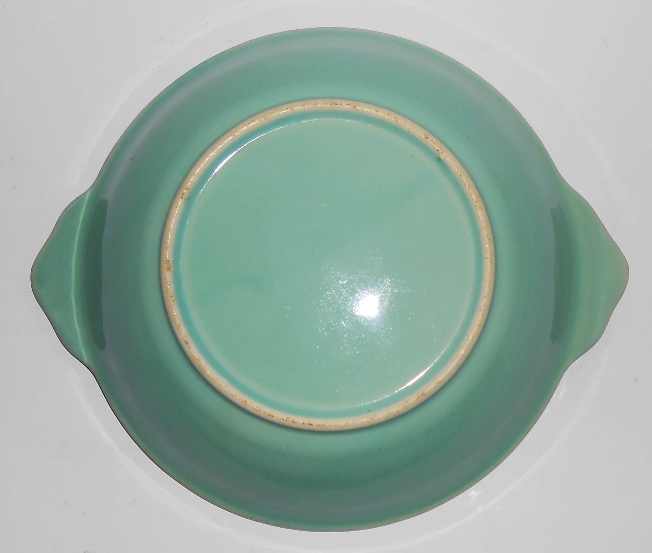 Coors Pottery Rosebud Early Green Vegetable Bowl