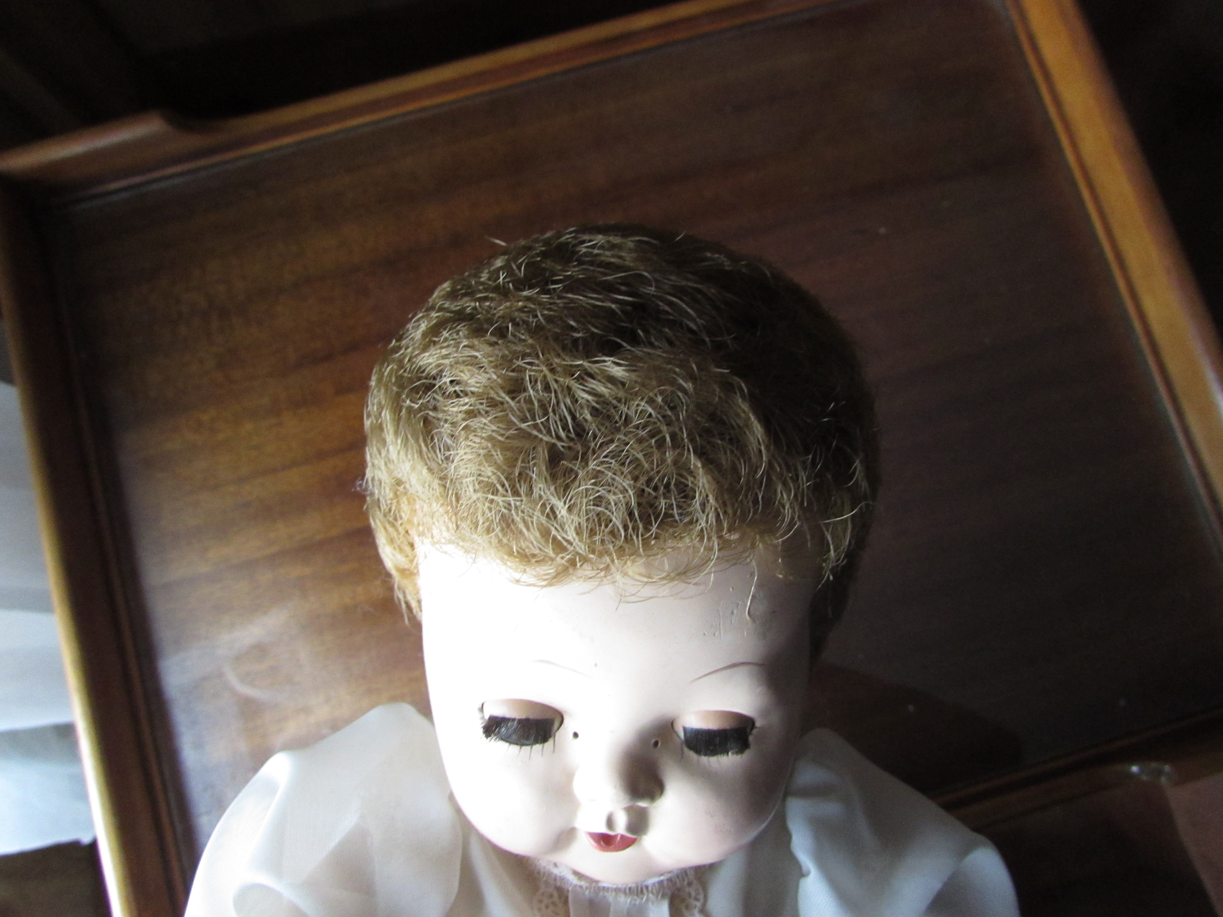 American Character Tiny Tears Doll 13 inch drink wet cry as is