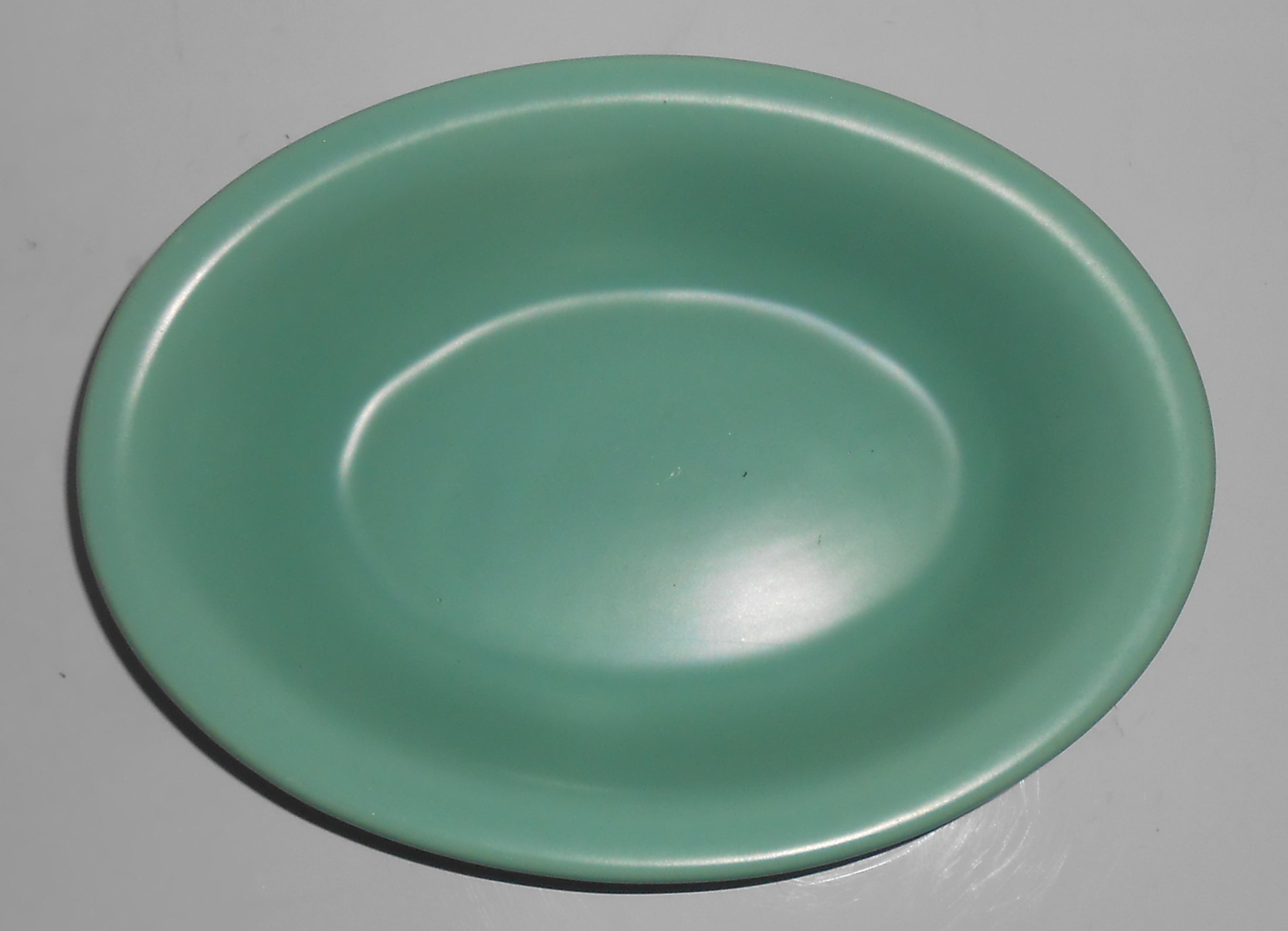 Franciscan Pottery Catalina Rancho Aqua Oval Vegetable