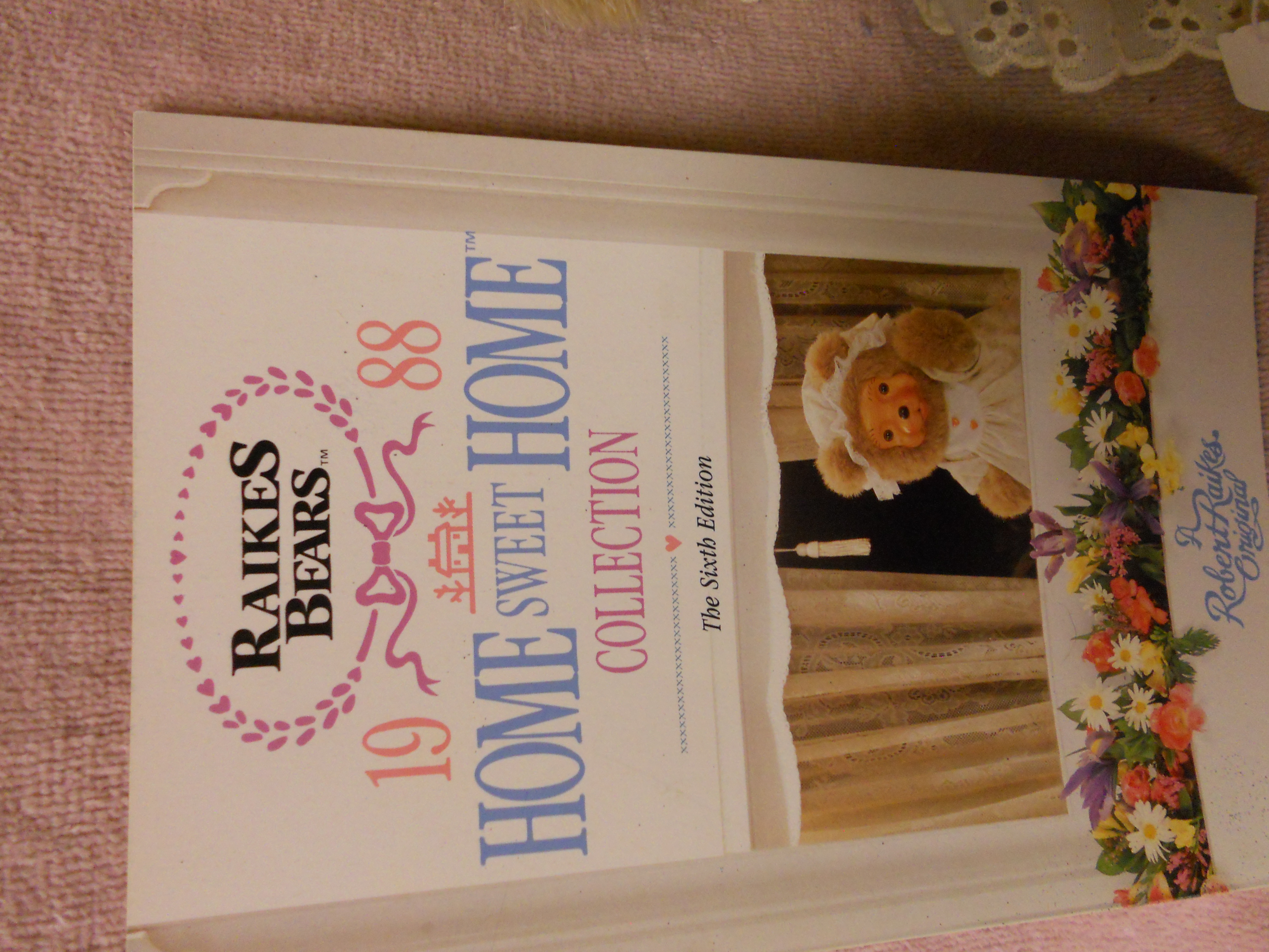 Robert Raikes Bear Jenny W/Booklet