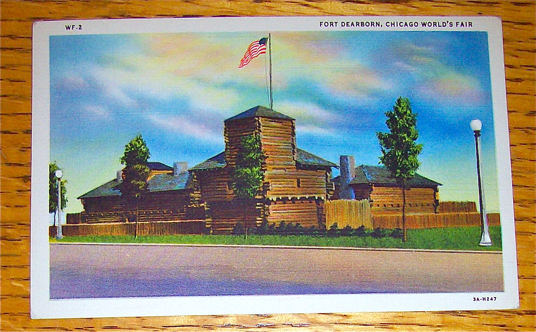 Fort Dearborn Postcard (Chicago World's Fair)