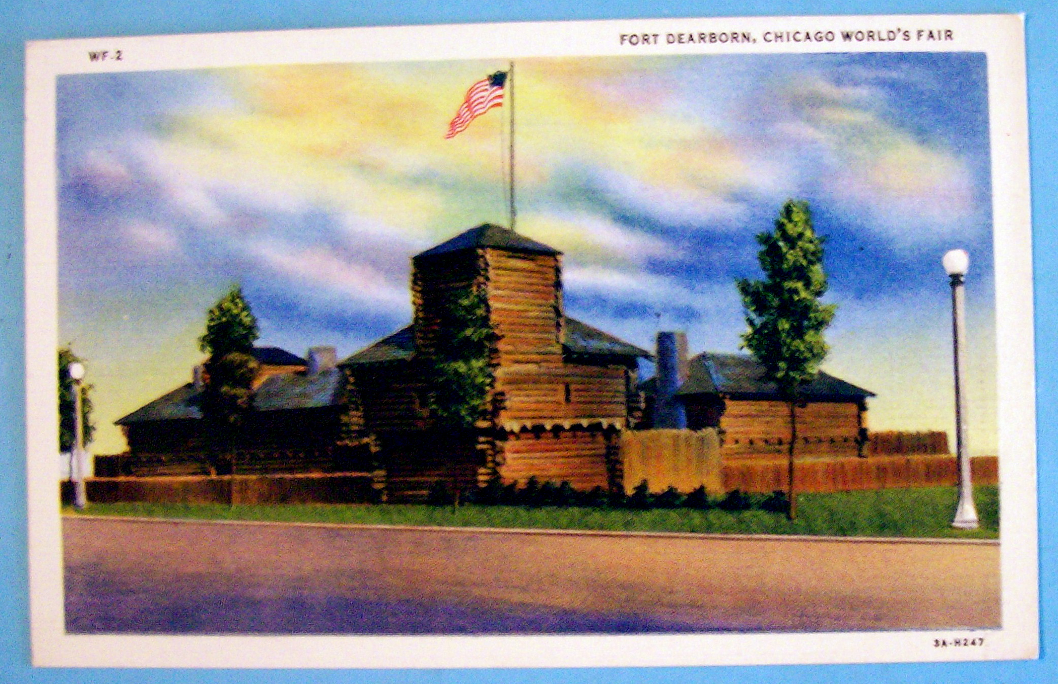 Fort Dearborn Postcard (Chicago World's Fair)
