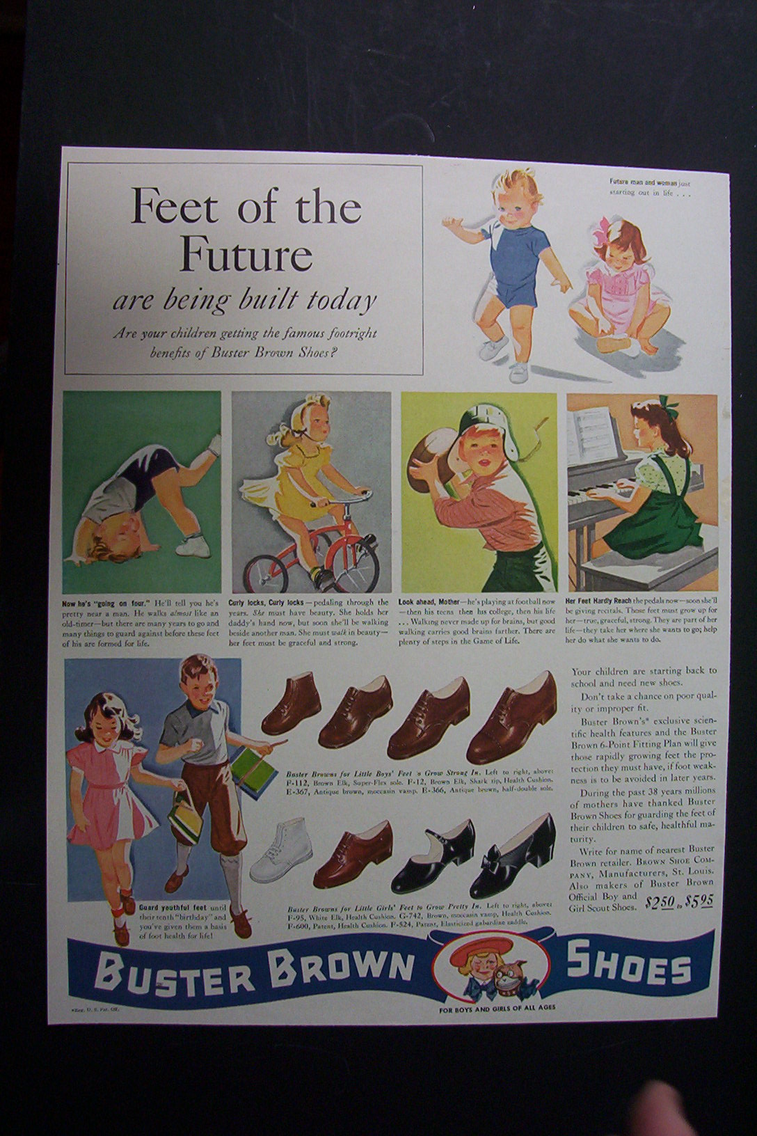 1941  Buster  Brown  Shoes