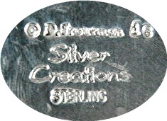 David Troutman Sterling Silver Kingman Turquoise Pendan