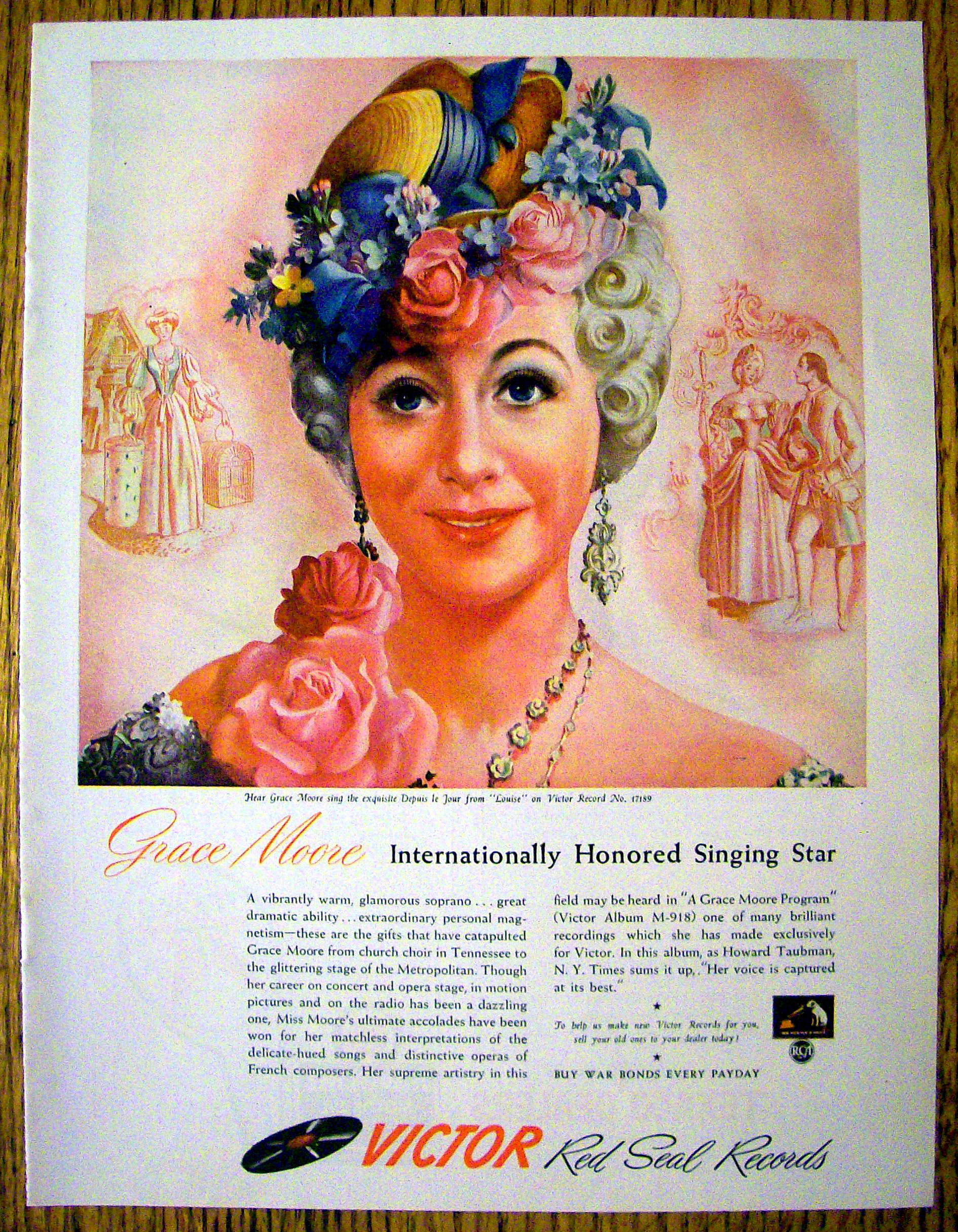 1943 Victor Records with Grace Moore