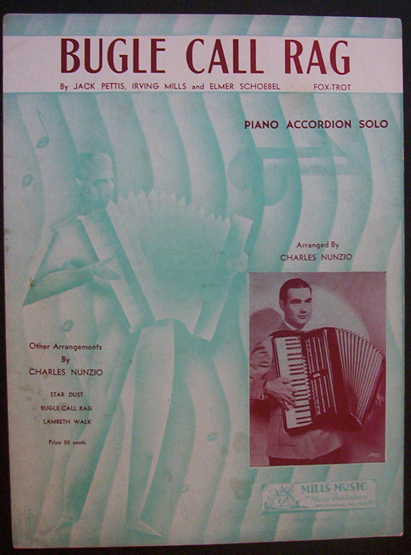 Sheet Music For 1923 Bugle Call Rag