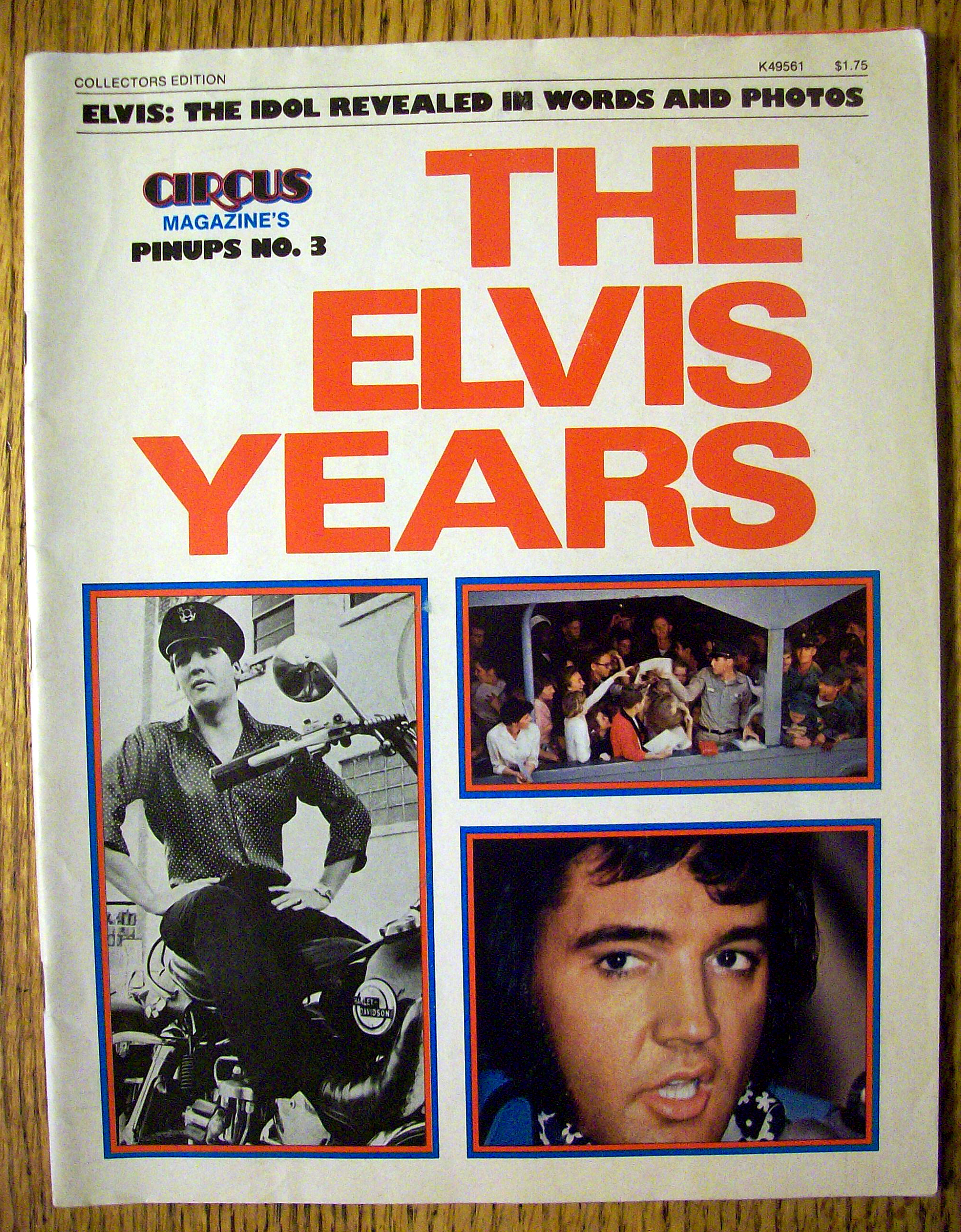 Elvis Years Pin Ups Magazine #3-1975-Elvis Presley
