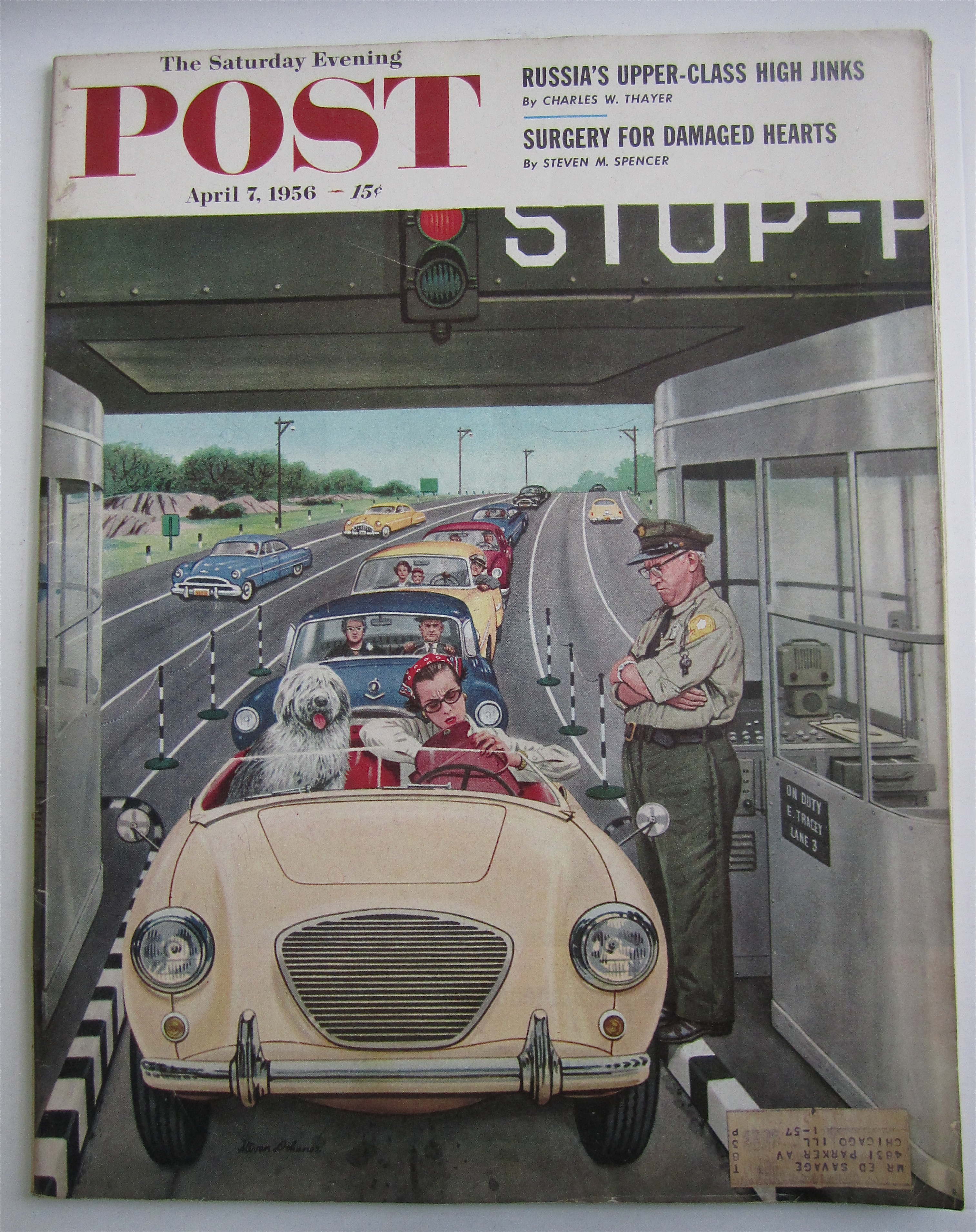 Saturday Evening Post Magazine April 7, 1956 Dohanos