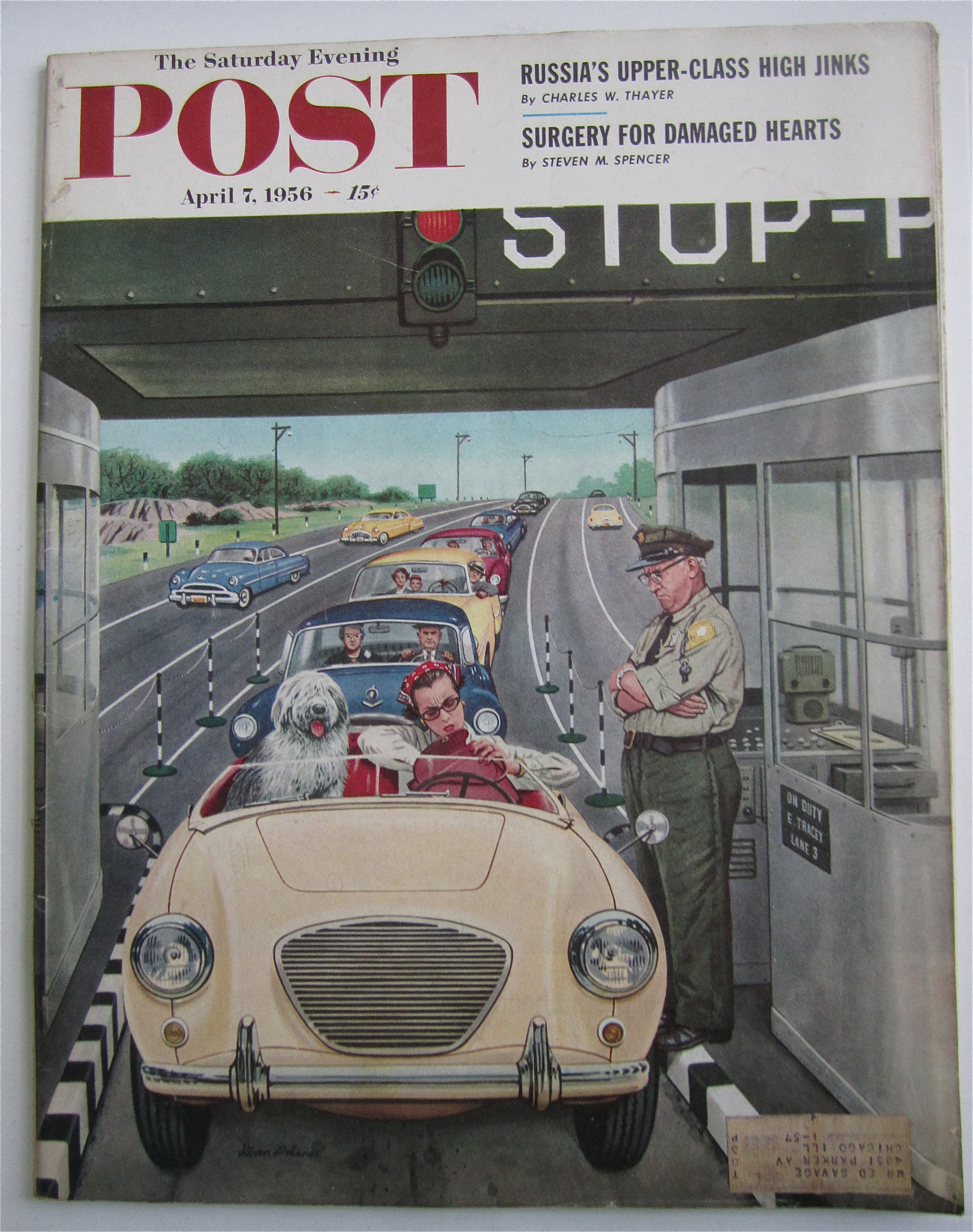 Saturday Evening Post Magazine April 7, 1956 Dohanos