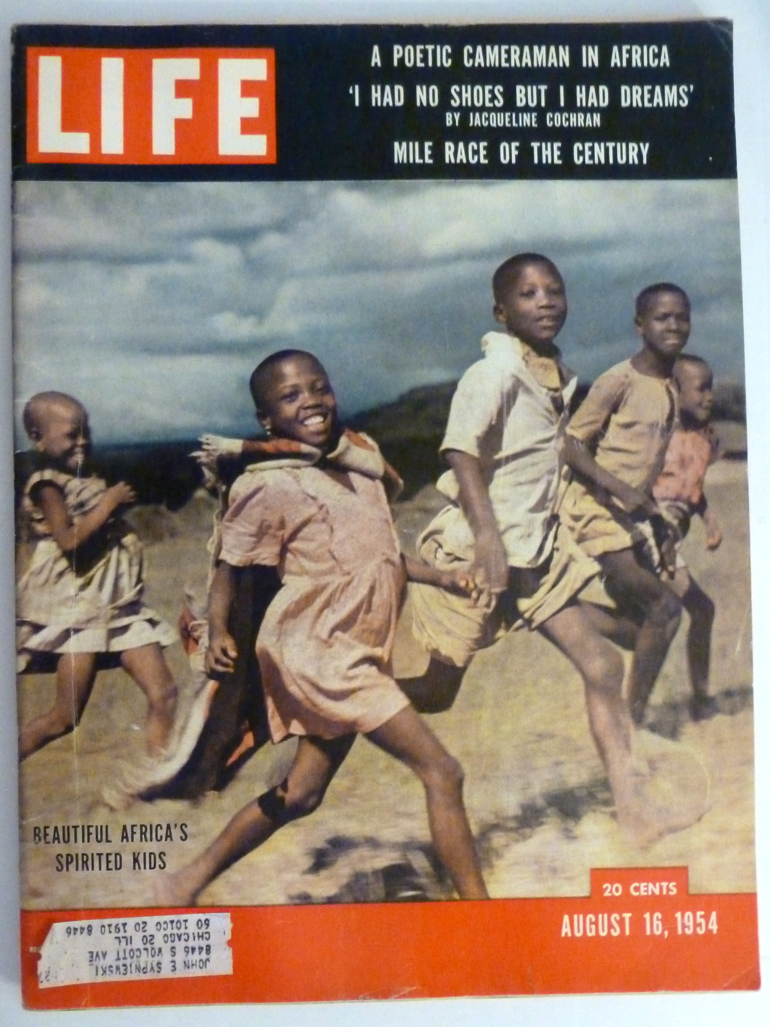 Life Magazine August 16, 1954 Africa's Kids