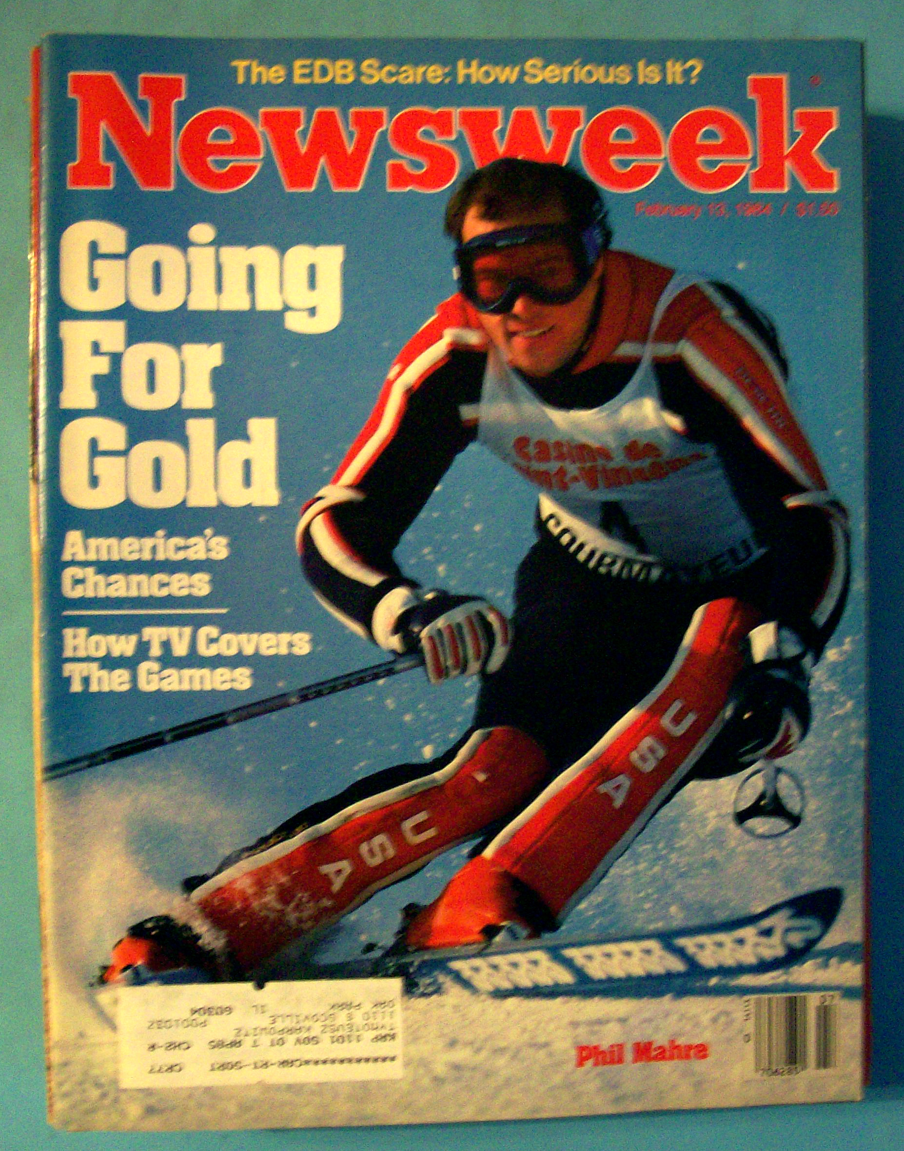 Newsweek Magazine - February 13, 1984 - Going For Gold
