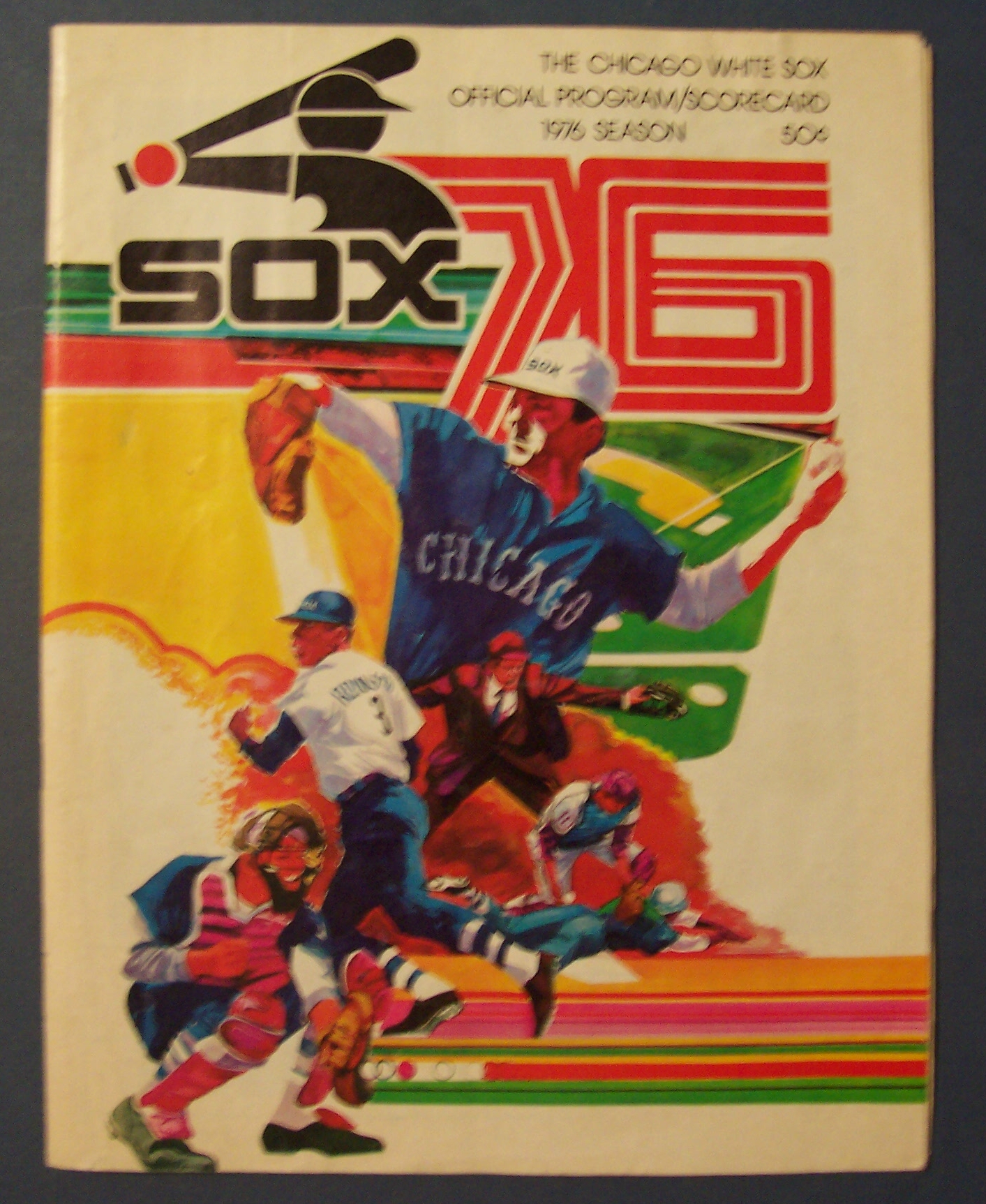 Chicago White Sox Program - 1976