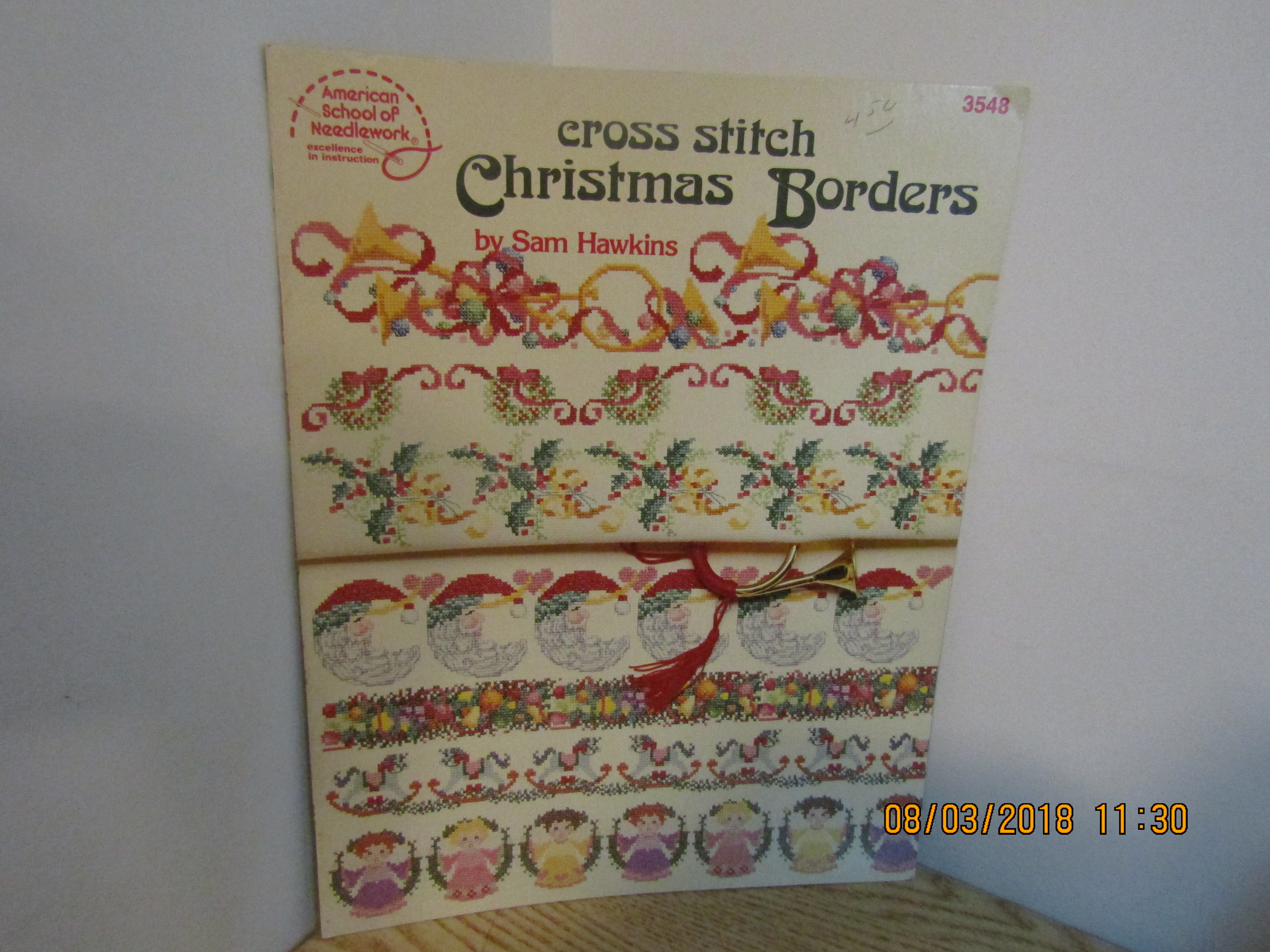 ASN Cross Stitch Christmas Borders  #3548