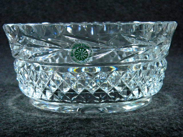Galway Irish Crystal 6 inch bowl Leah