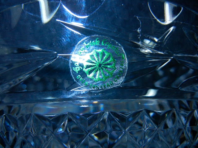 Galway Irish Crystal 6 inch bowl Leah