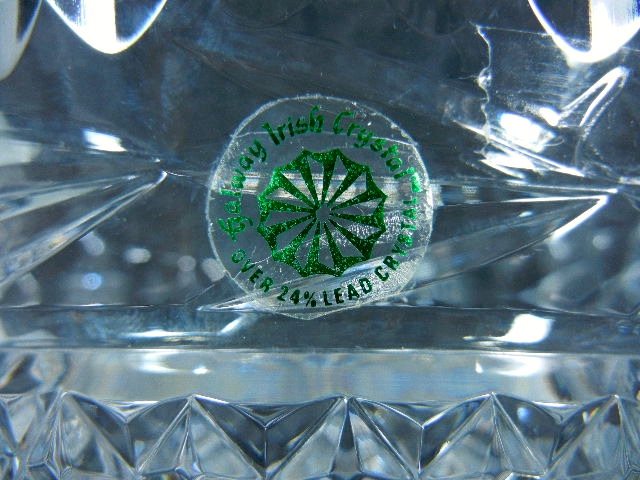 Galway Irish Crystal 6 inch bowl Leah