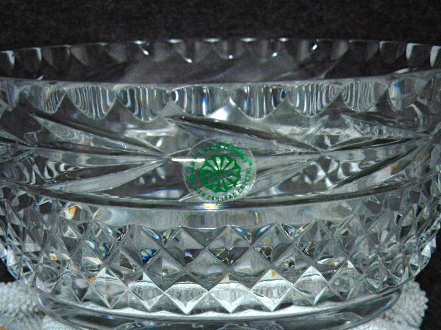 Galway Irish Crystal 6 inch bowl Leah