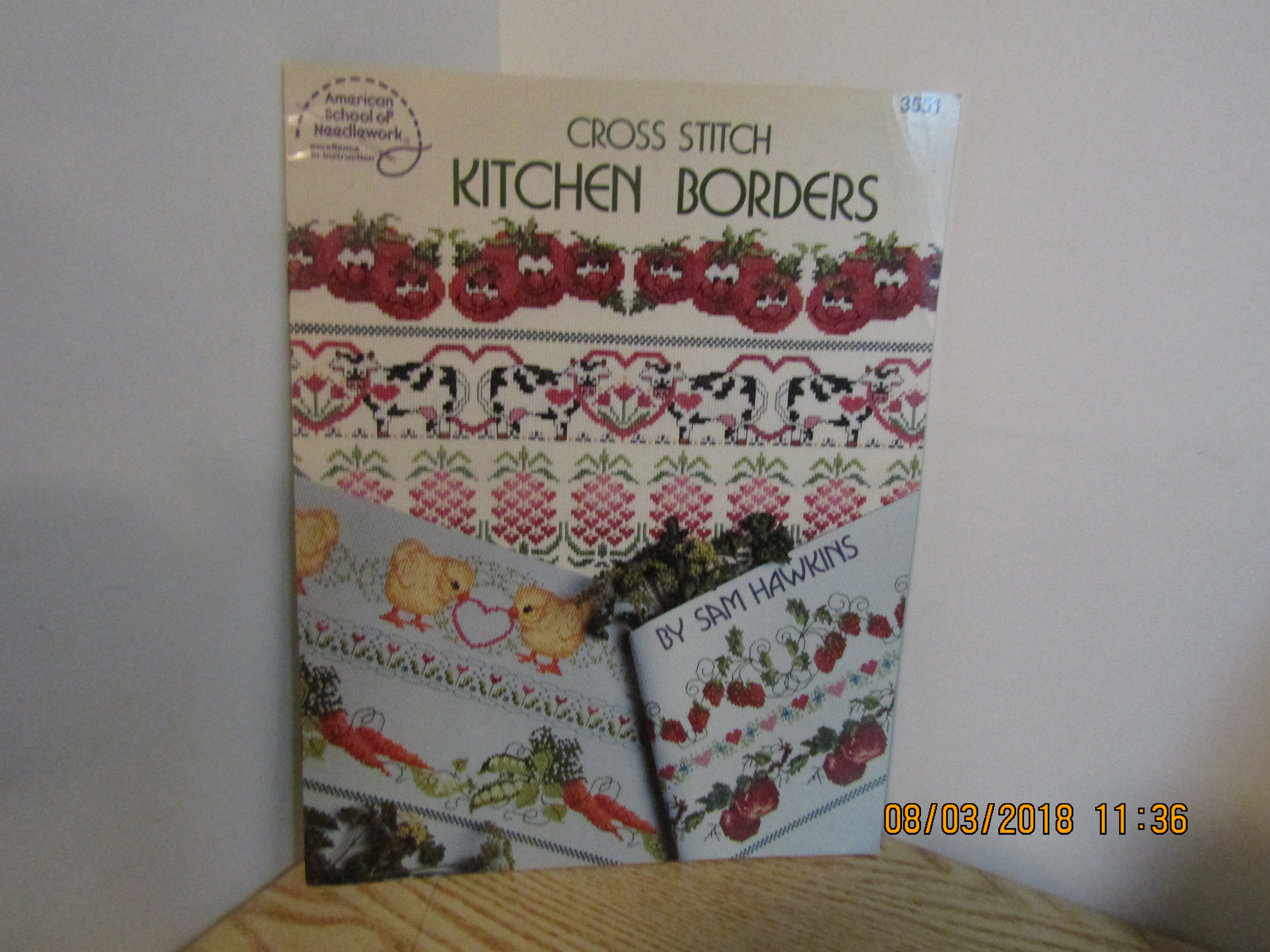 ASN Cross Stitch Kitchen Borders  #3551