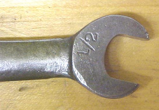 Billings Open End Wrench 1/2 & 9/16 inch GEM 725B