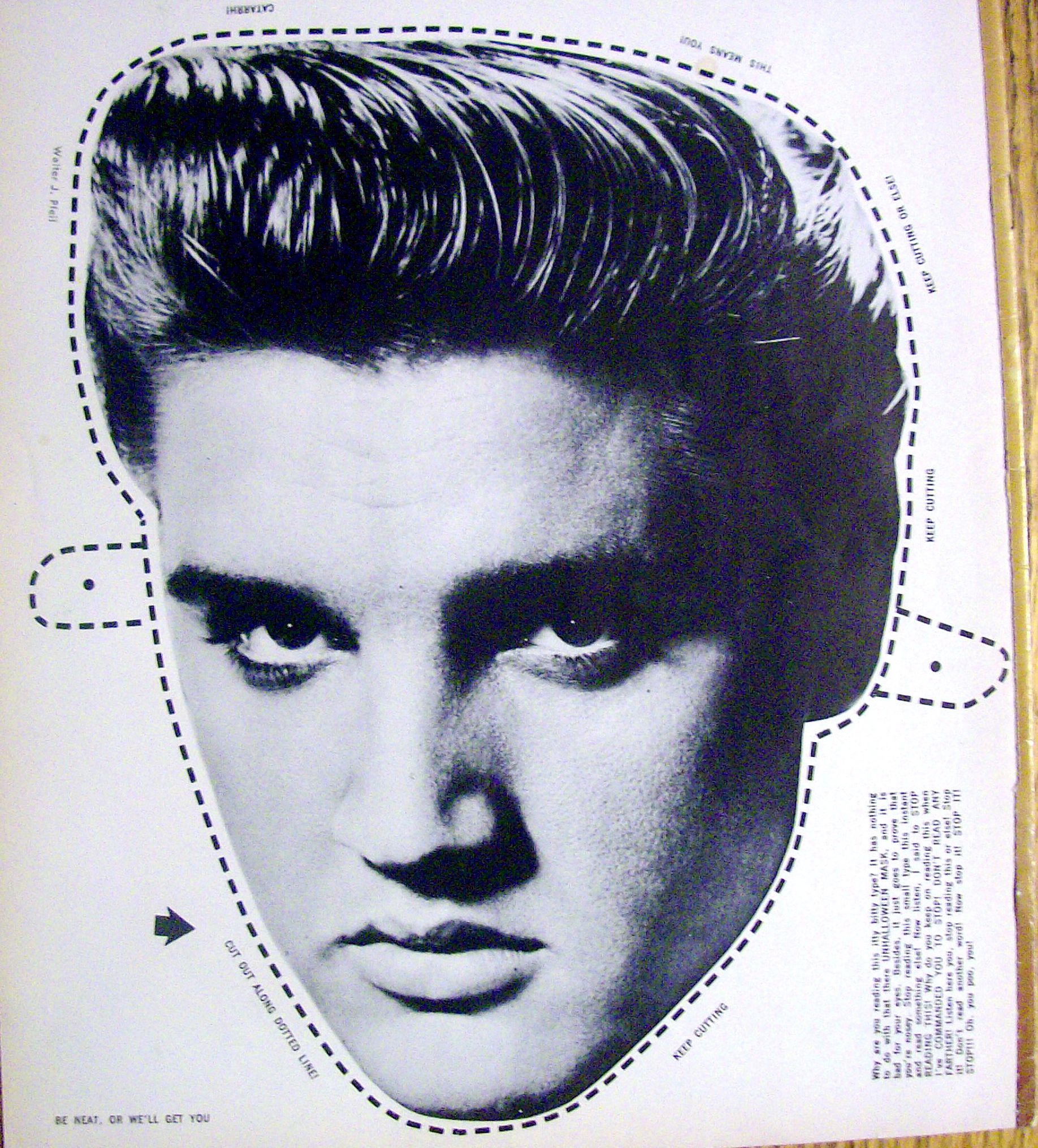 Dig Magazine (Cover Only)-1950's-Elvis Presley