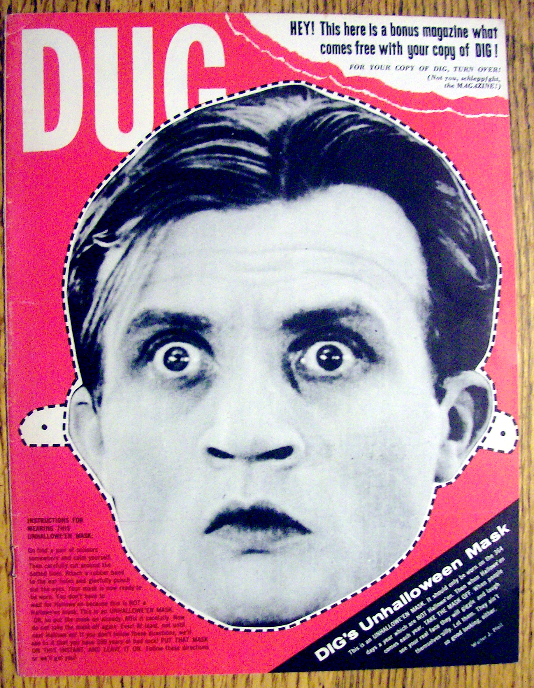 Dig Magazine (Cover Only)-1950's-Elvis Presley