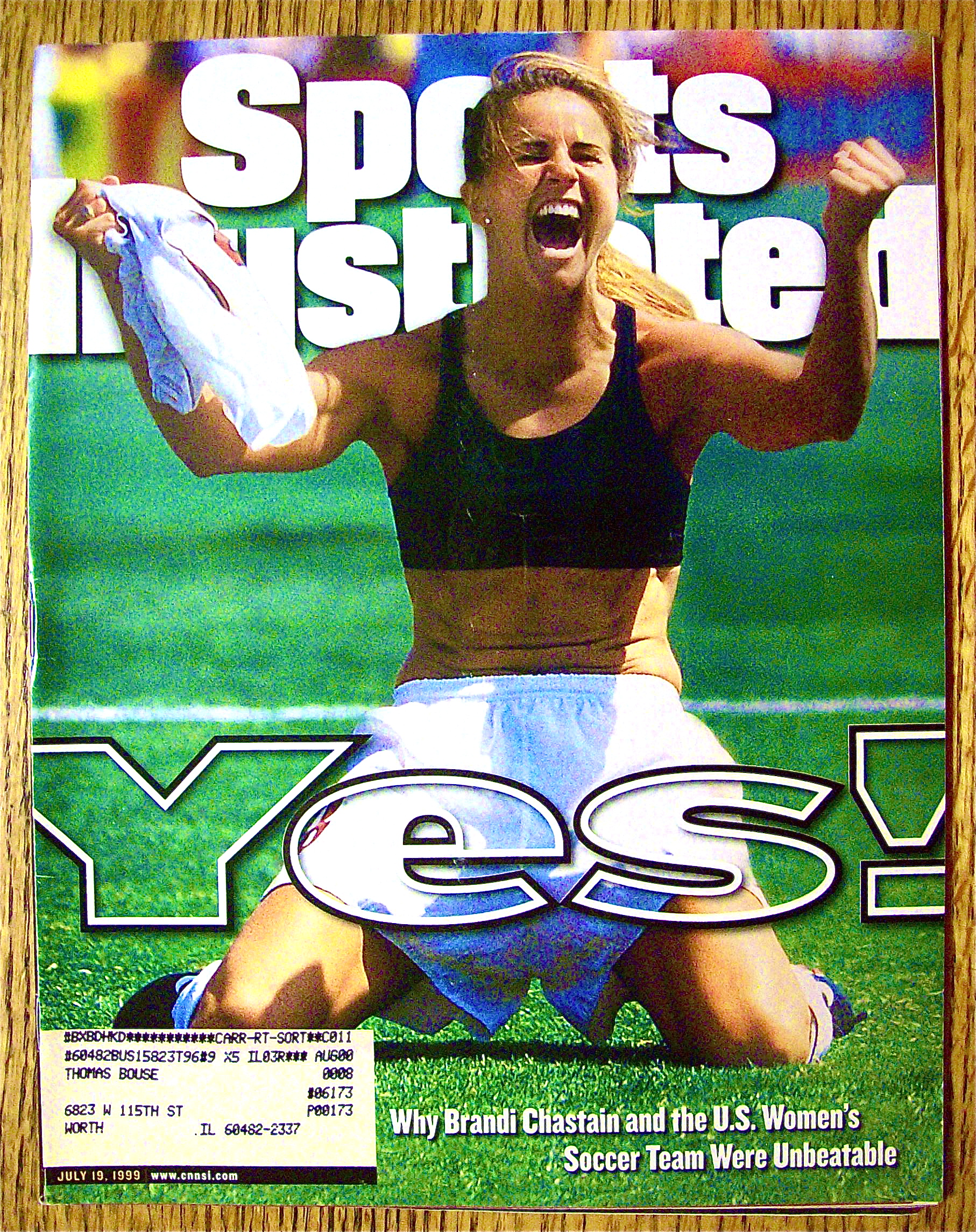 Sports Illustrated Magazine-July 19, 1999-B. Chastain