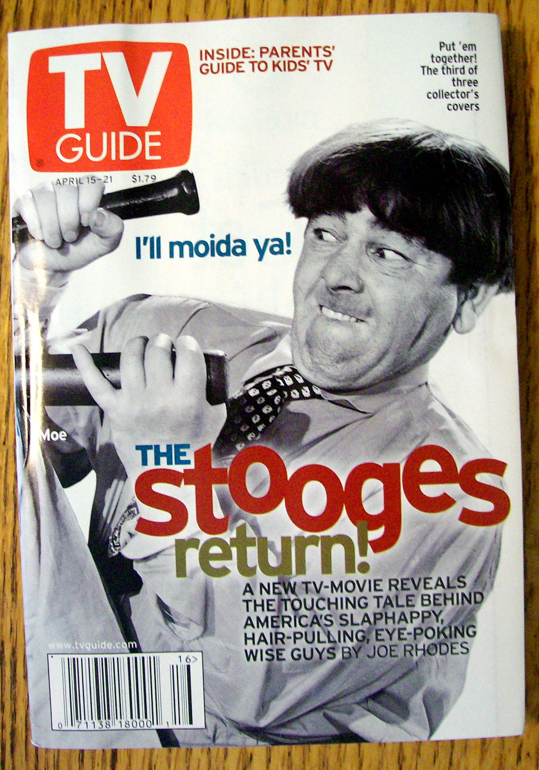 TV Guide-April 15-21, 2000-Moe (Stooges Return)