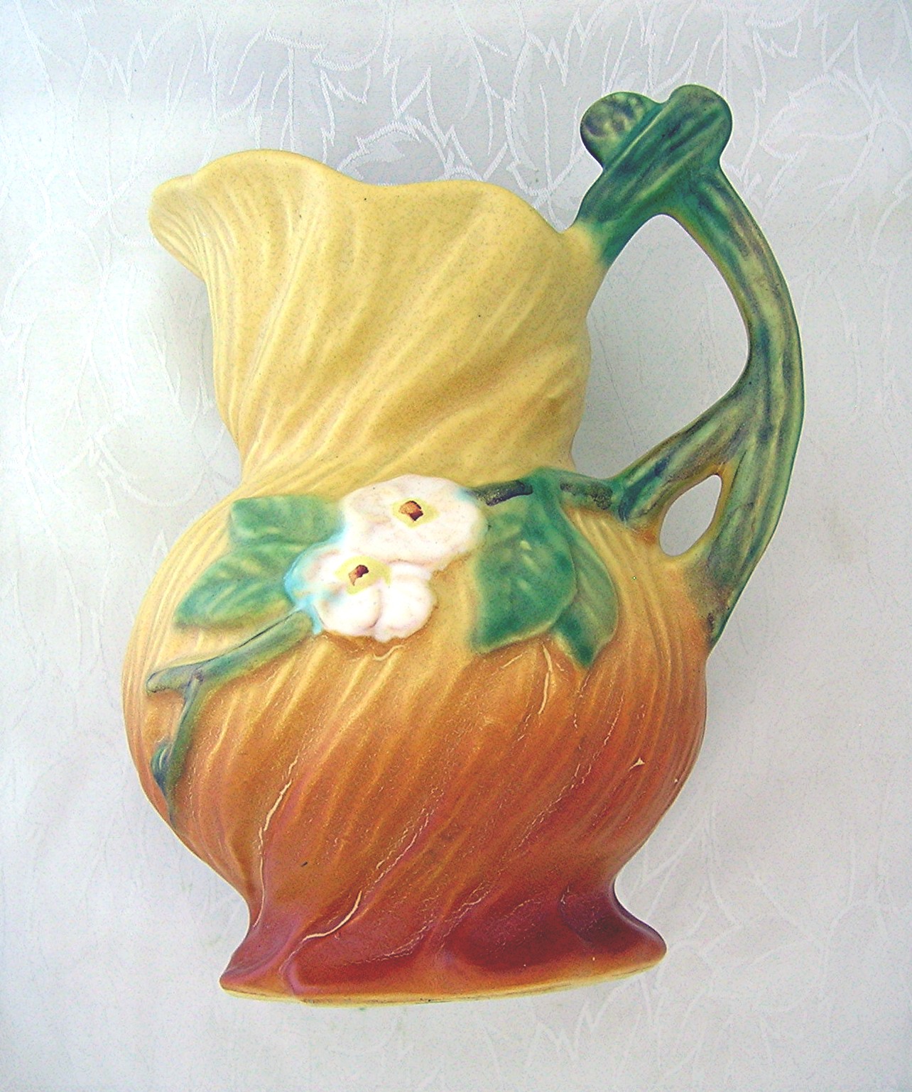 Weller Roses Pottery Pitcher Vintage