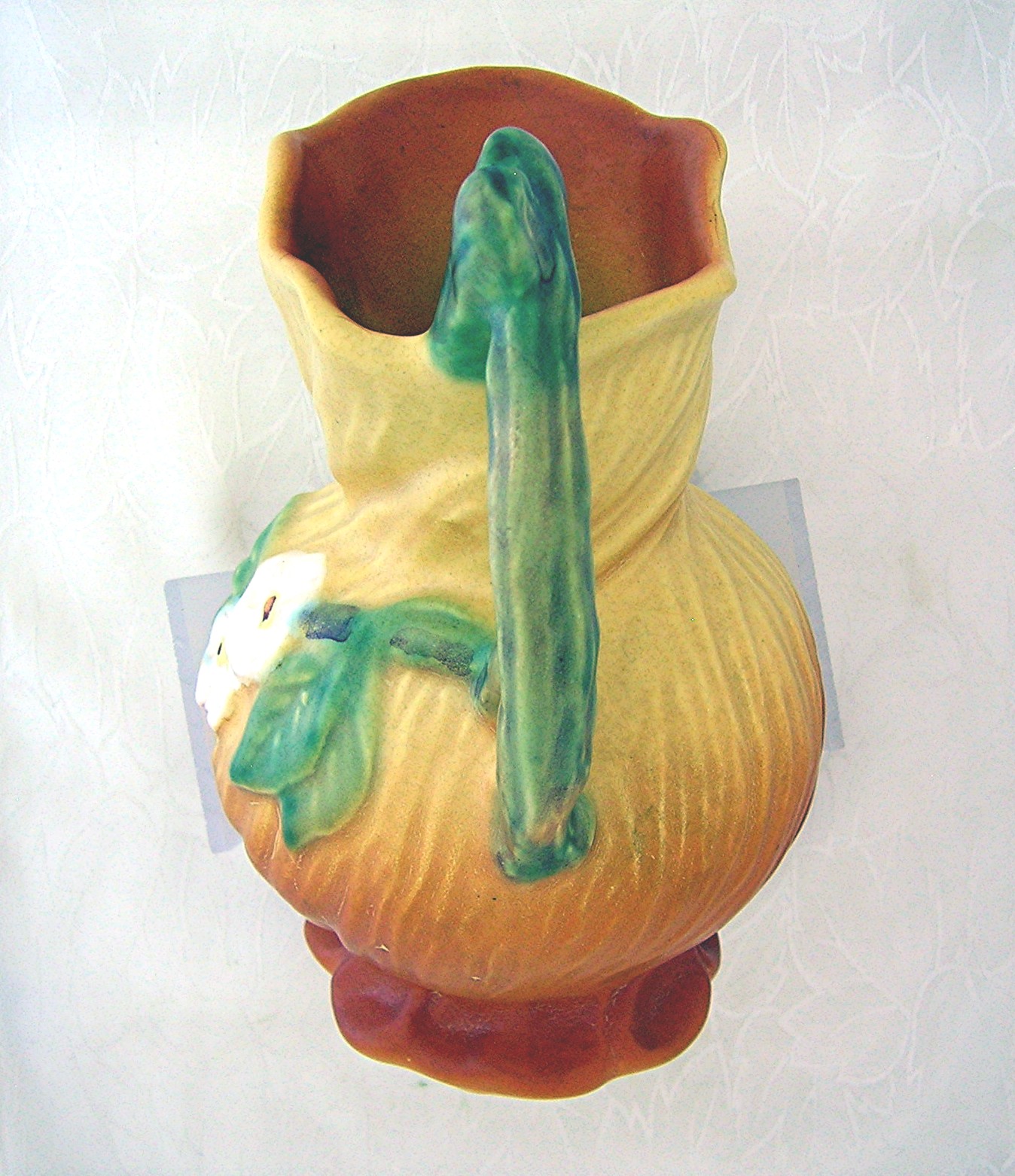 Weller Roses Pottery Pitcher Vintage