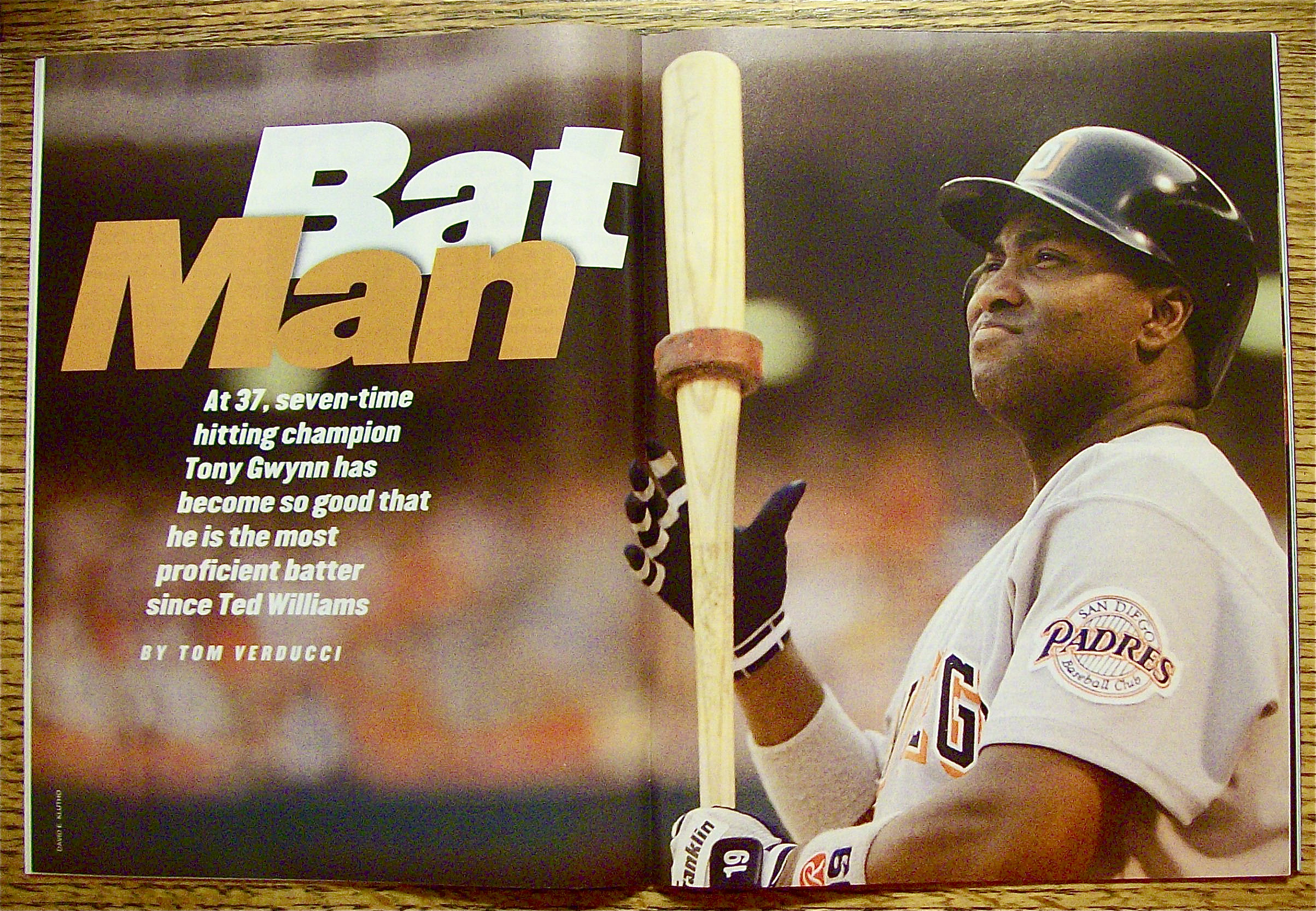 Sports Illustrated Magazine-July 28, 1997-Tony Gwynn