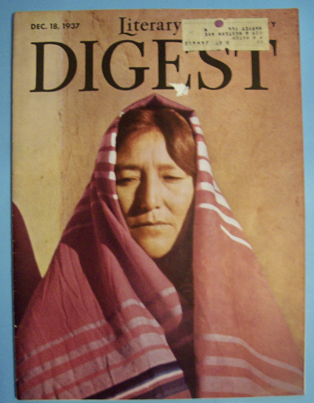 Literary Digest Magazine - Dec 18, 1937