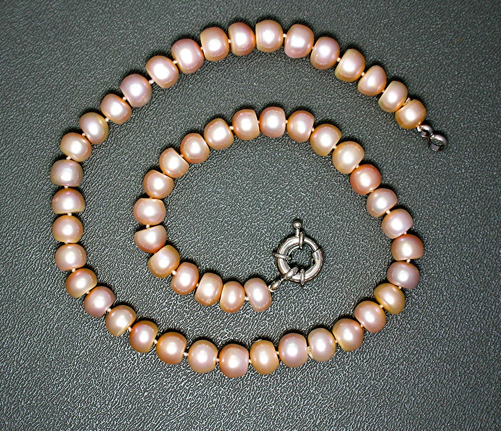 Pink Freshwater Pearl Necklace 8.6mm