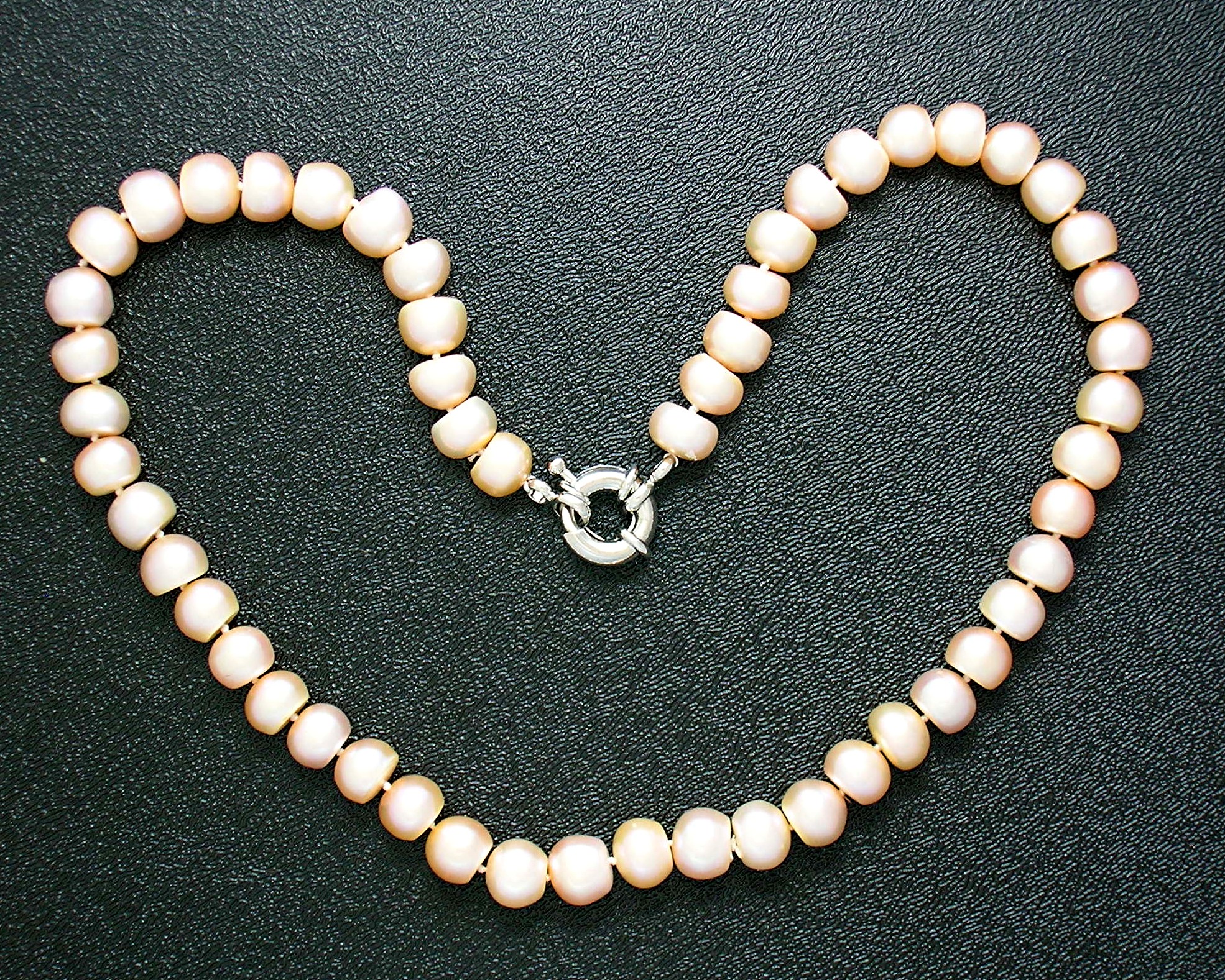 Pink Freshwater Pearl Necklace 8.6mm